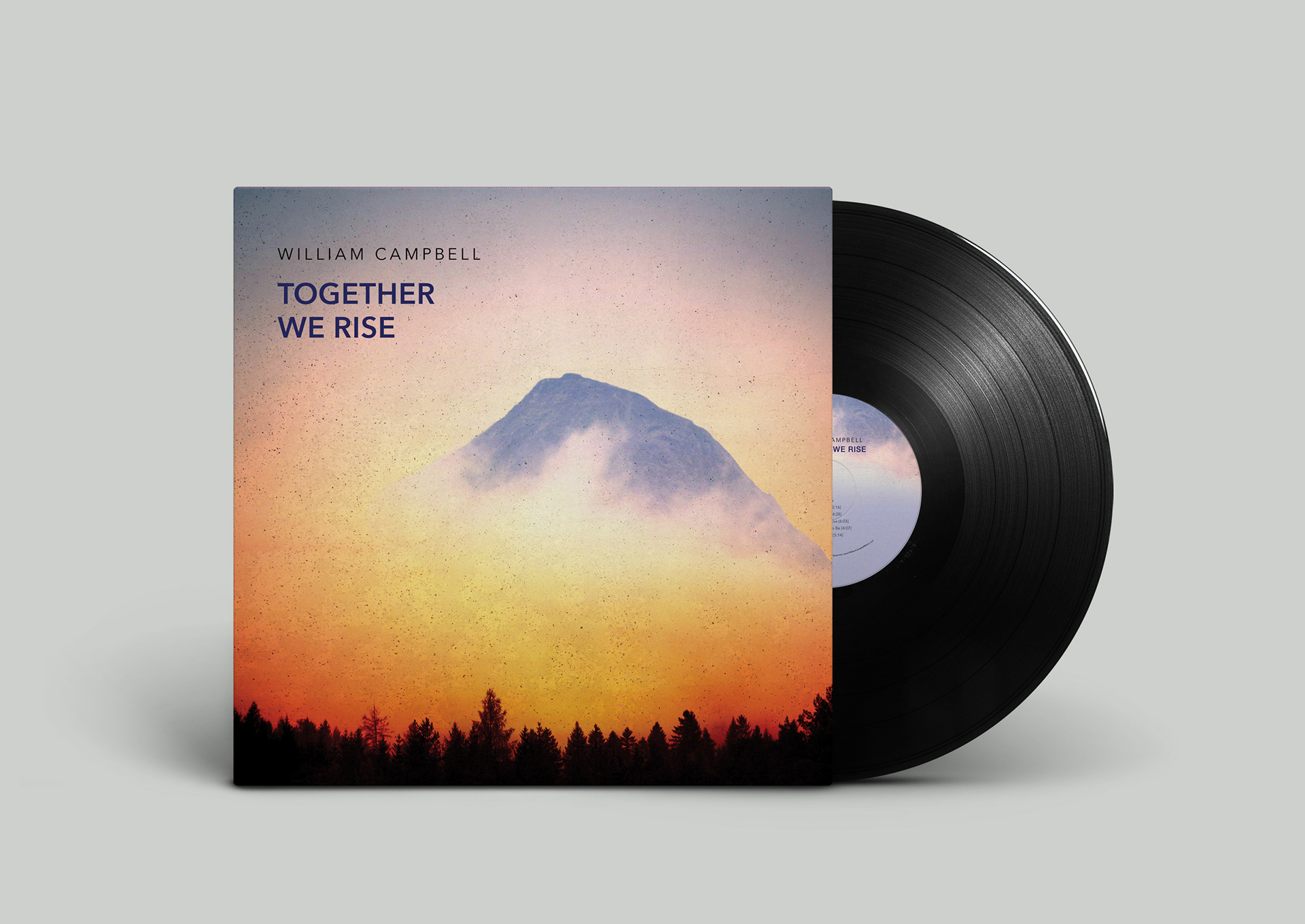 "Together We Rise" Vinyl Design