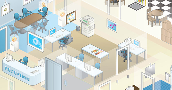 Interactive Isometric Vector Graphics