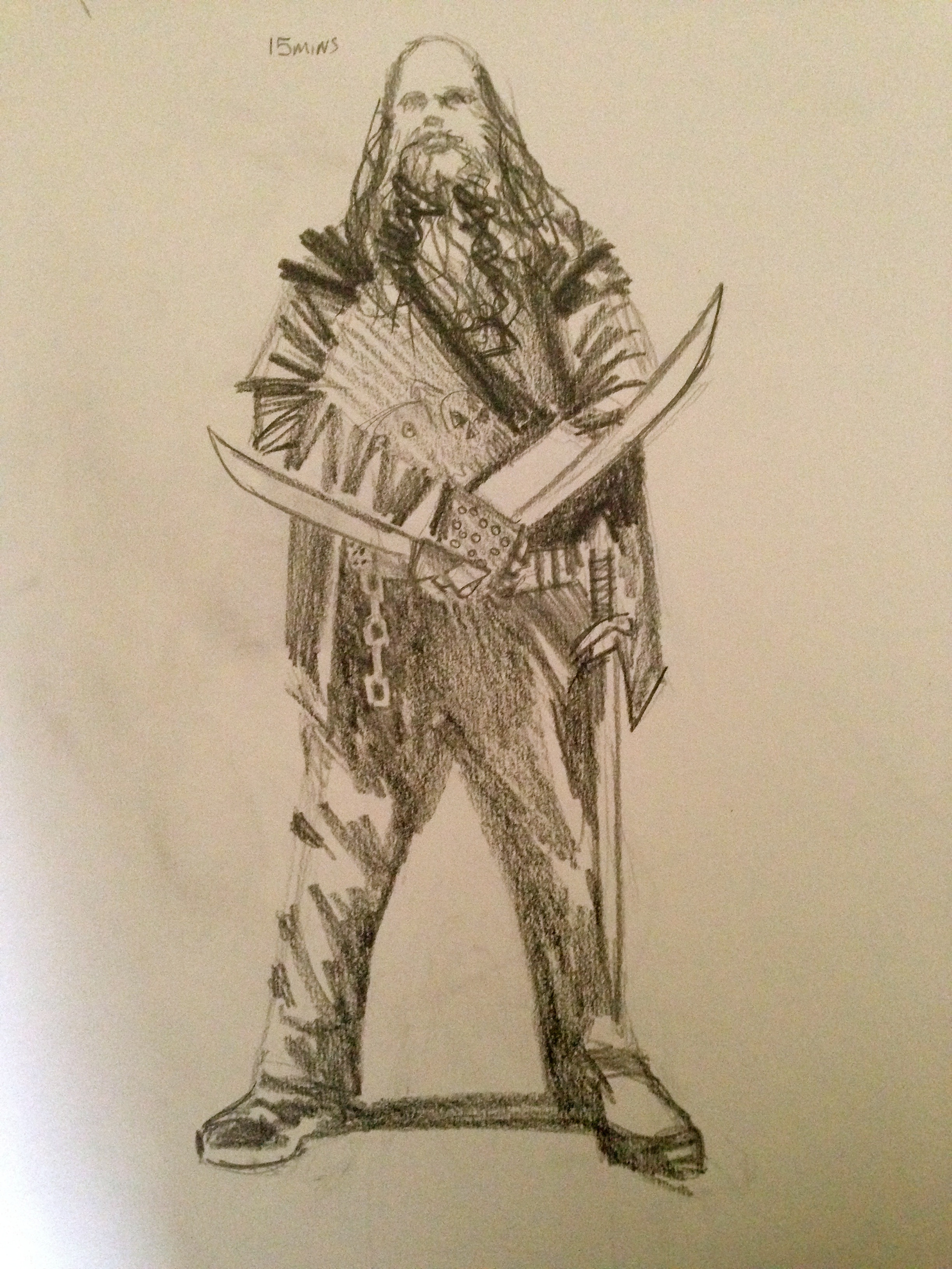 15 minute sketch