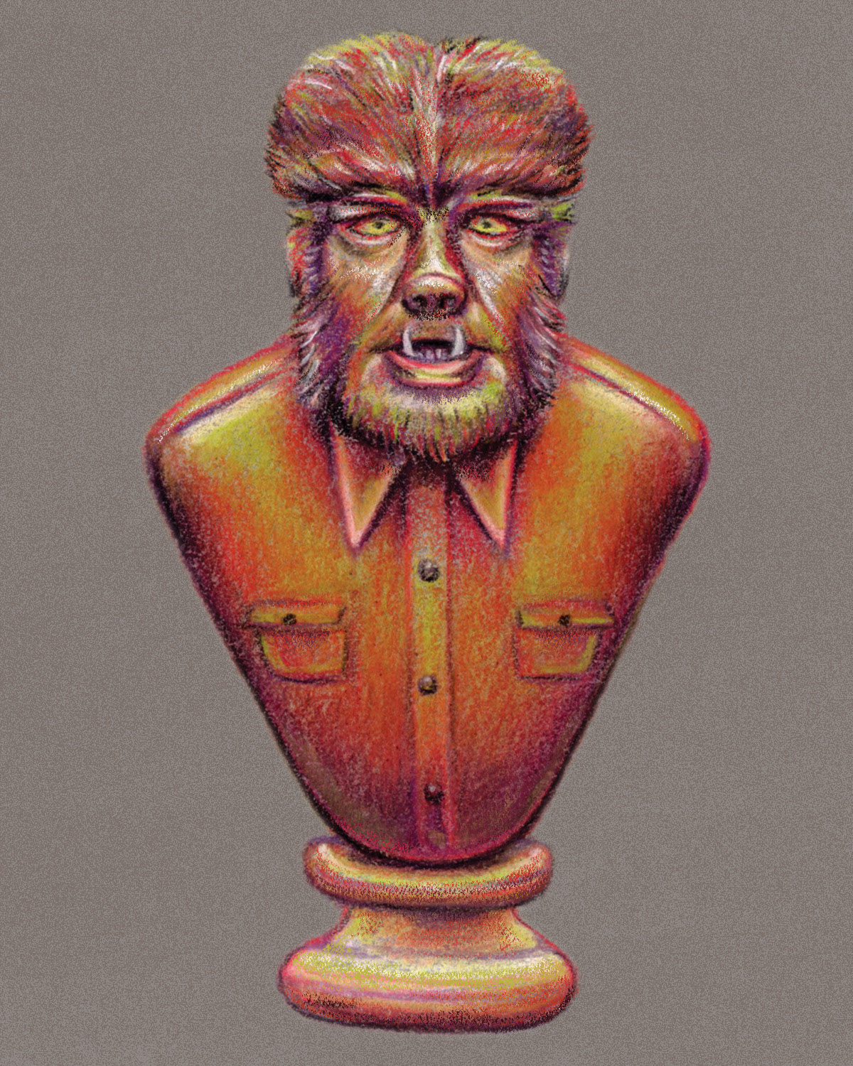Wolfman Statue (2023)