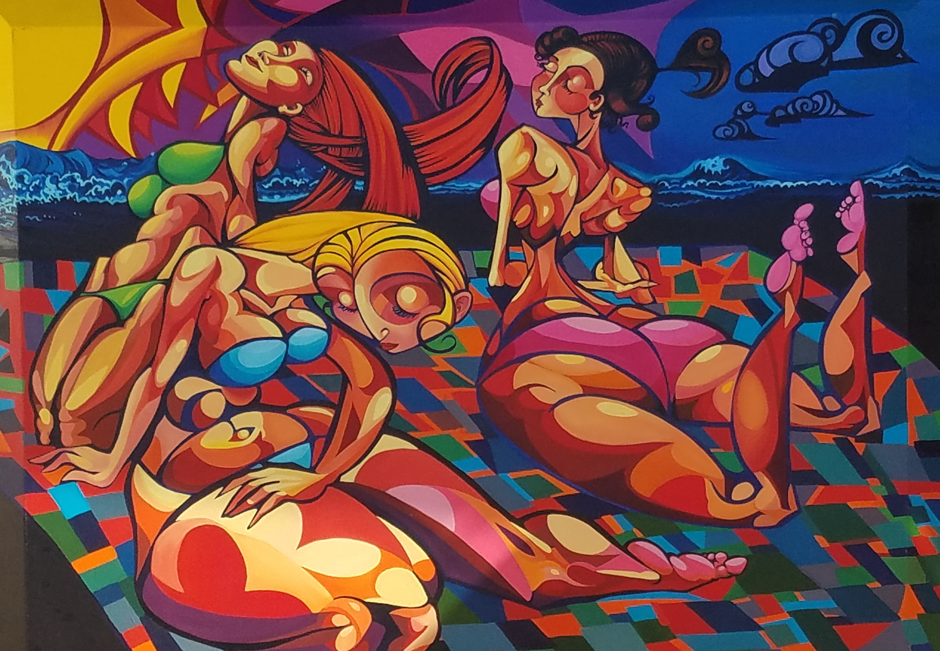 Sunbathers
