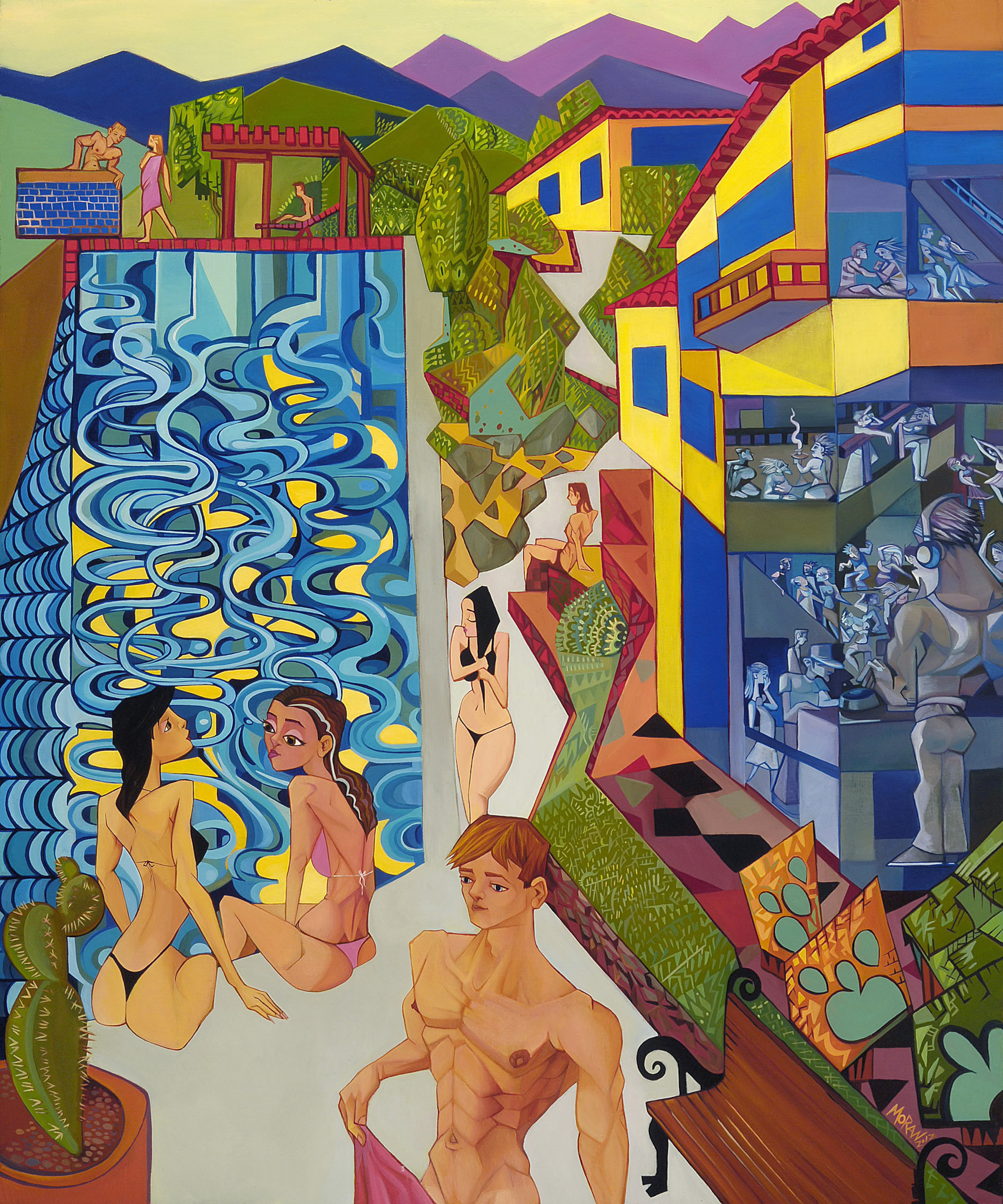 Malibu Pool Party