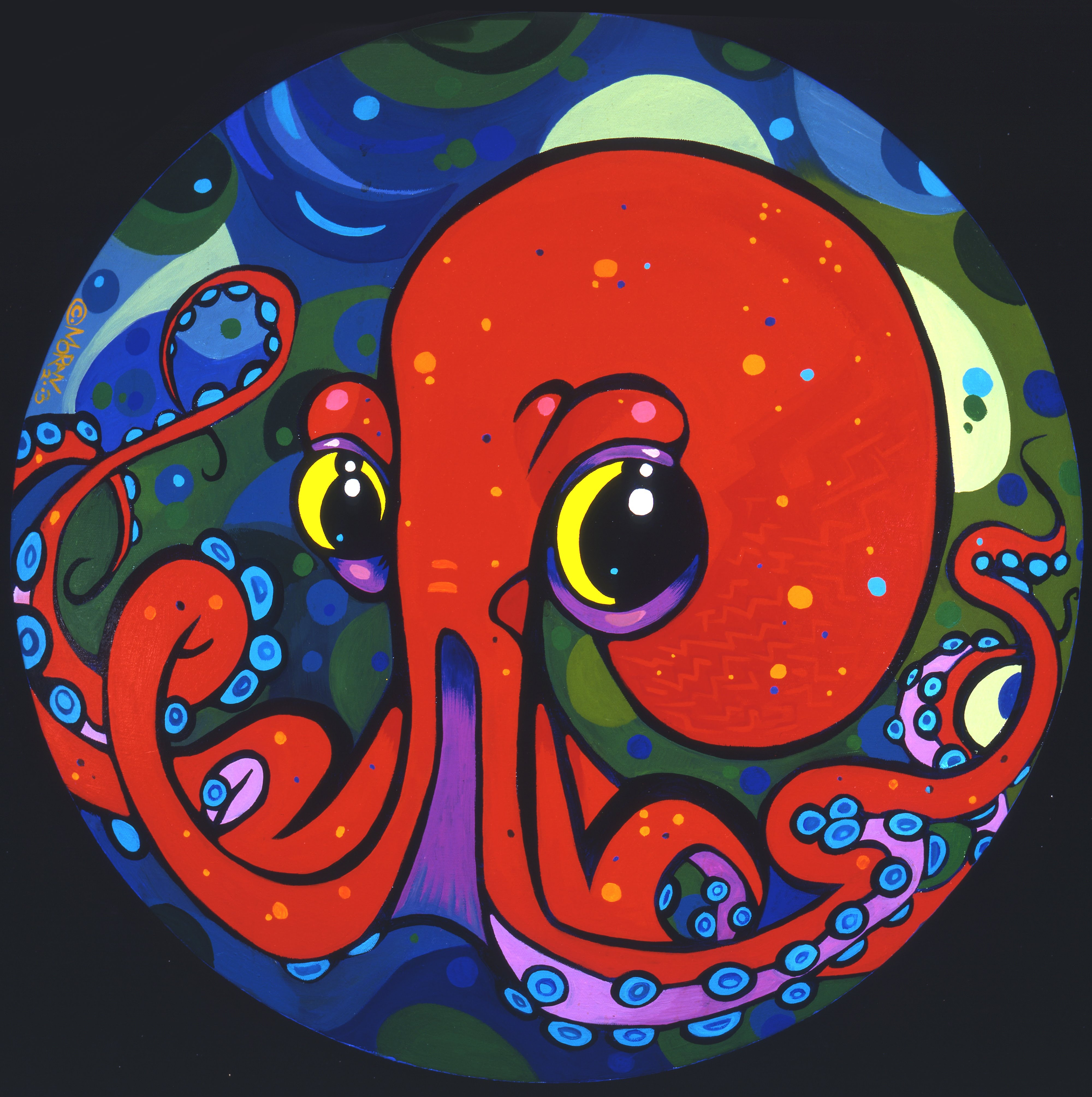 Red Octopus