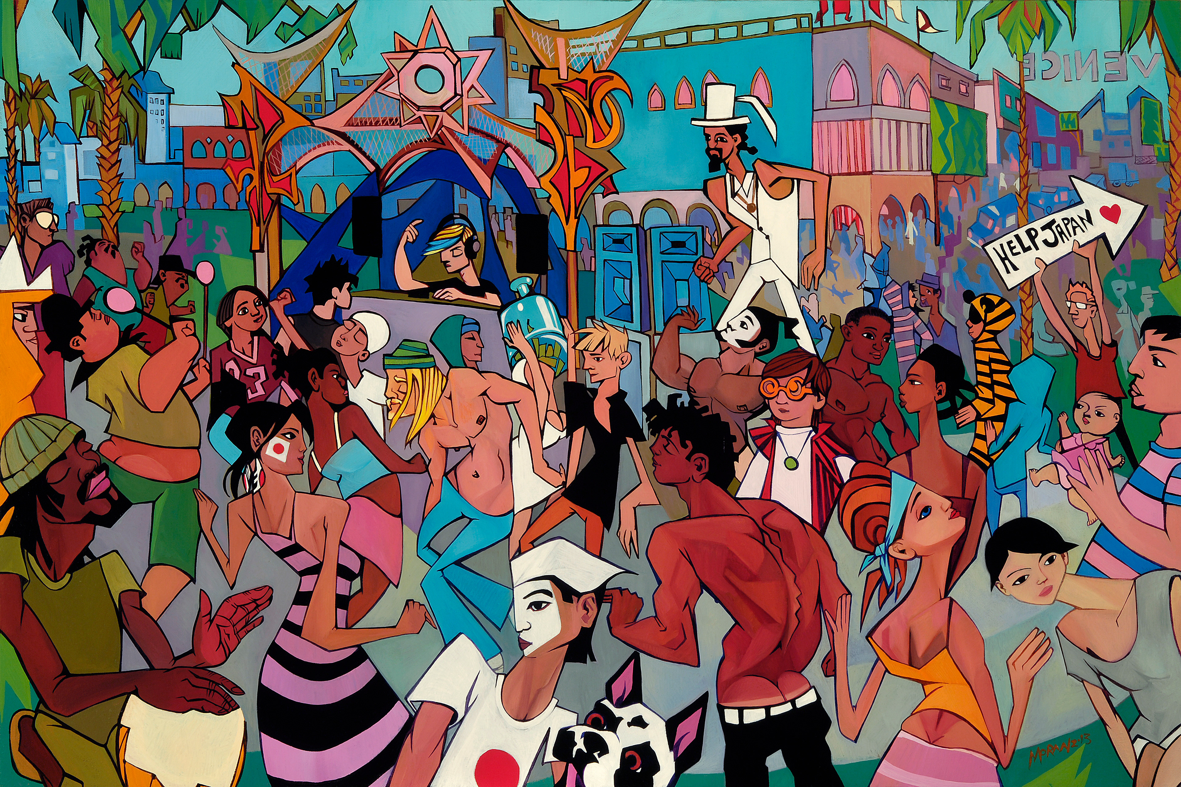 Venice Beach Dance for Peace
