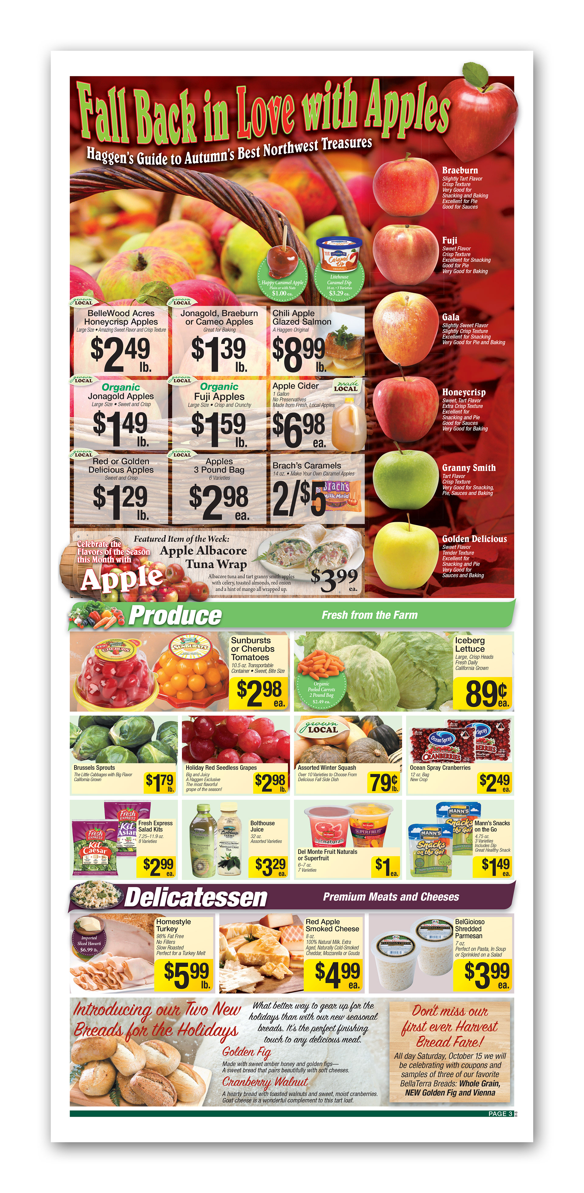 Grocery Ad Fall Sale