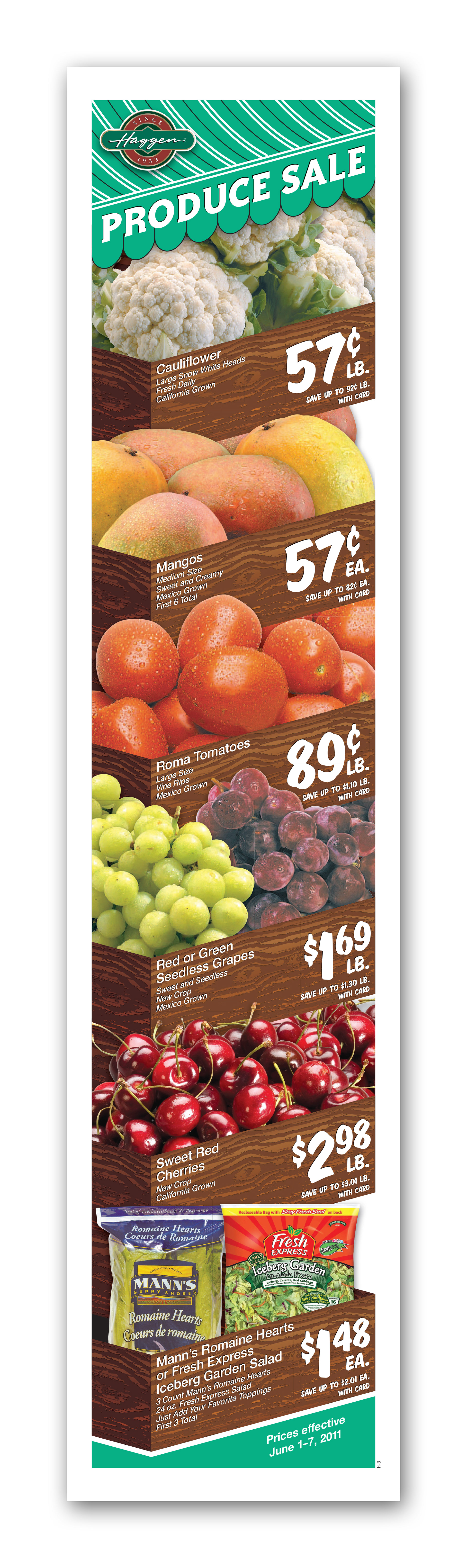Grocery Ad Produce Sale