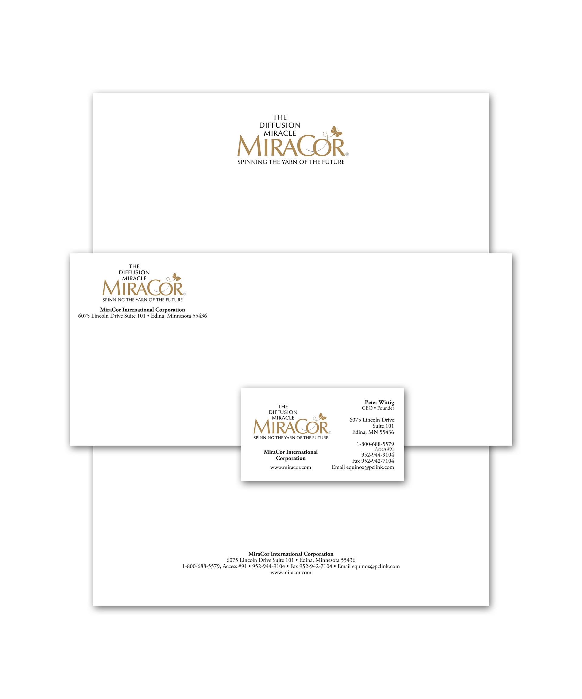 Stationery Design for MiraCor