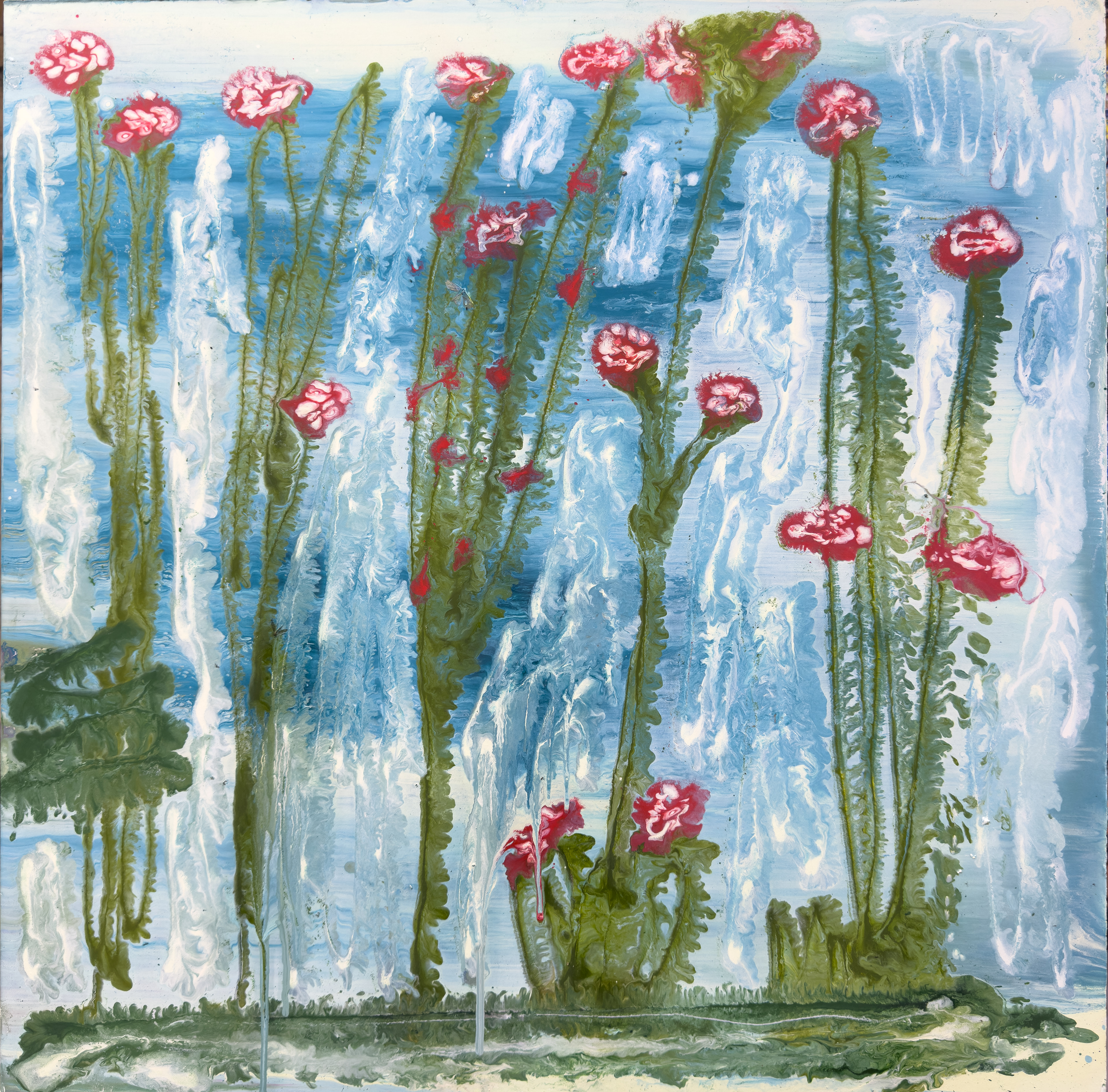 Atmosphere, oil on panel, 24 x 24 in.