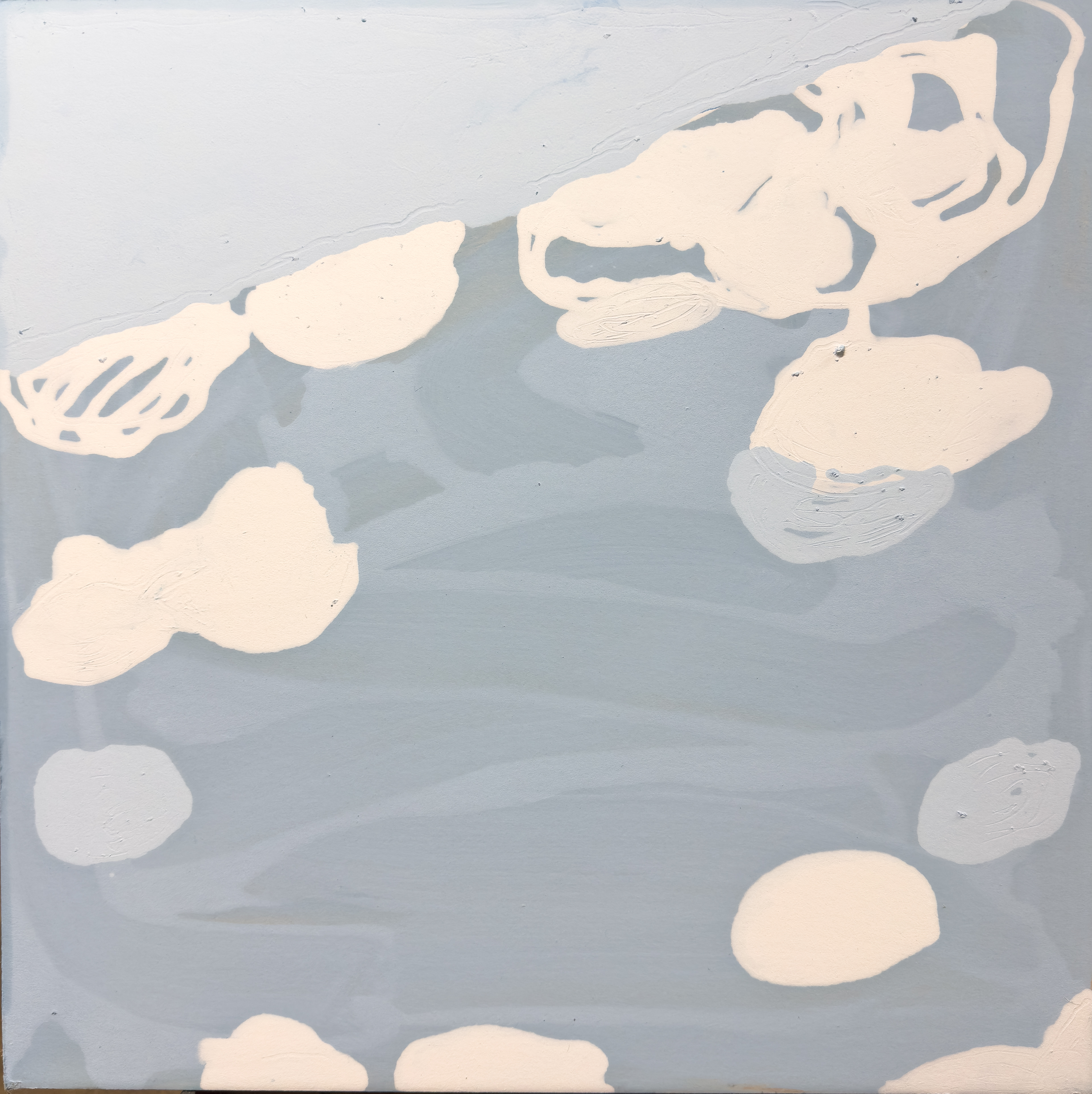 Opportunity & intention, oil on panel, 24 x 24 in.