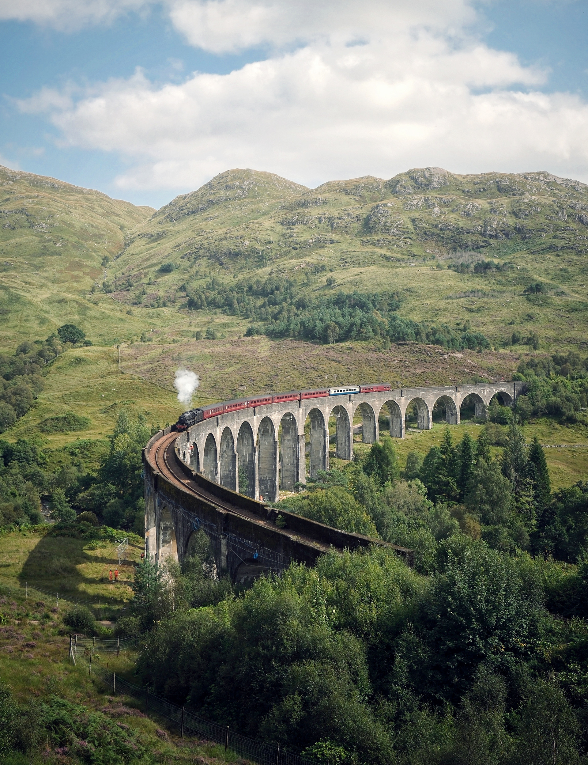 The Jacobite || Glenfinnan Viaduct, Scotland