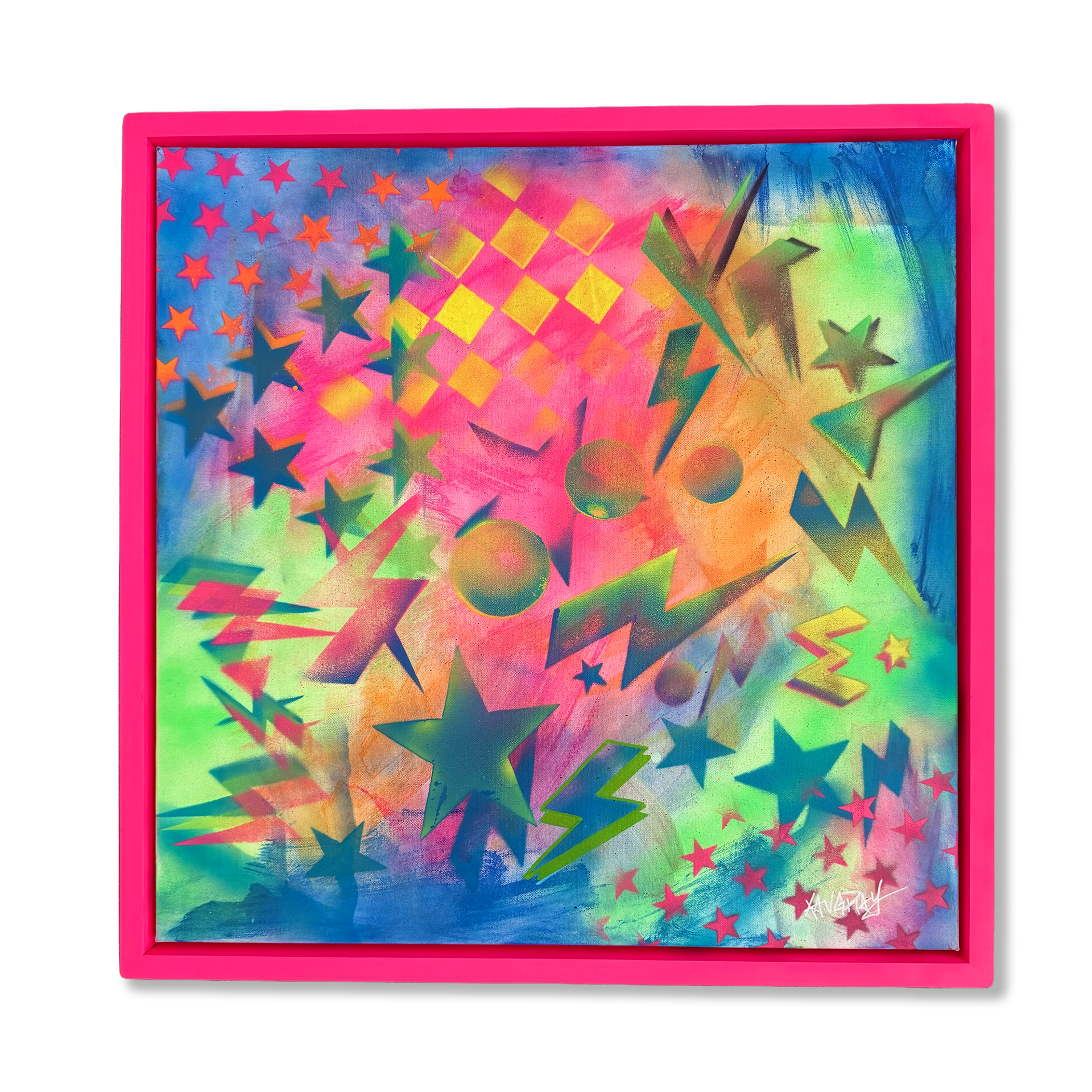 SOON | 2026 | MIXED MEDIA ON CANVAS | 24X24