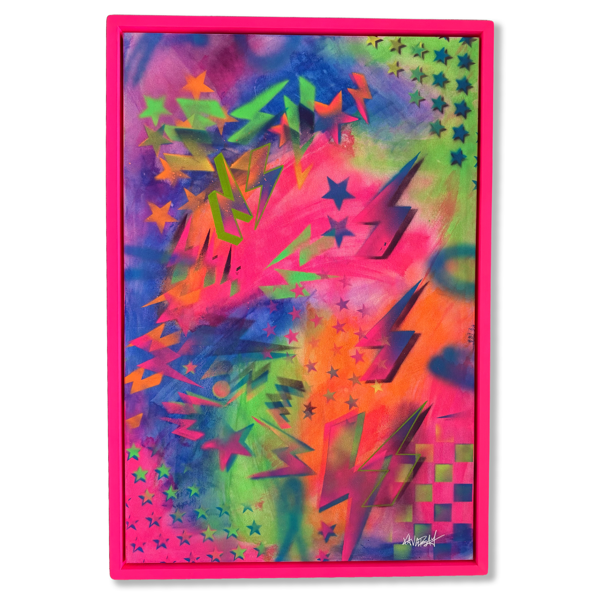 NS | 2026 | MIXED MEDIA ON CANVAS | 24X36