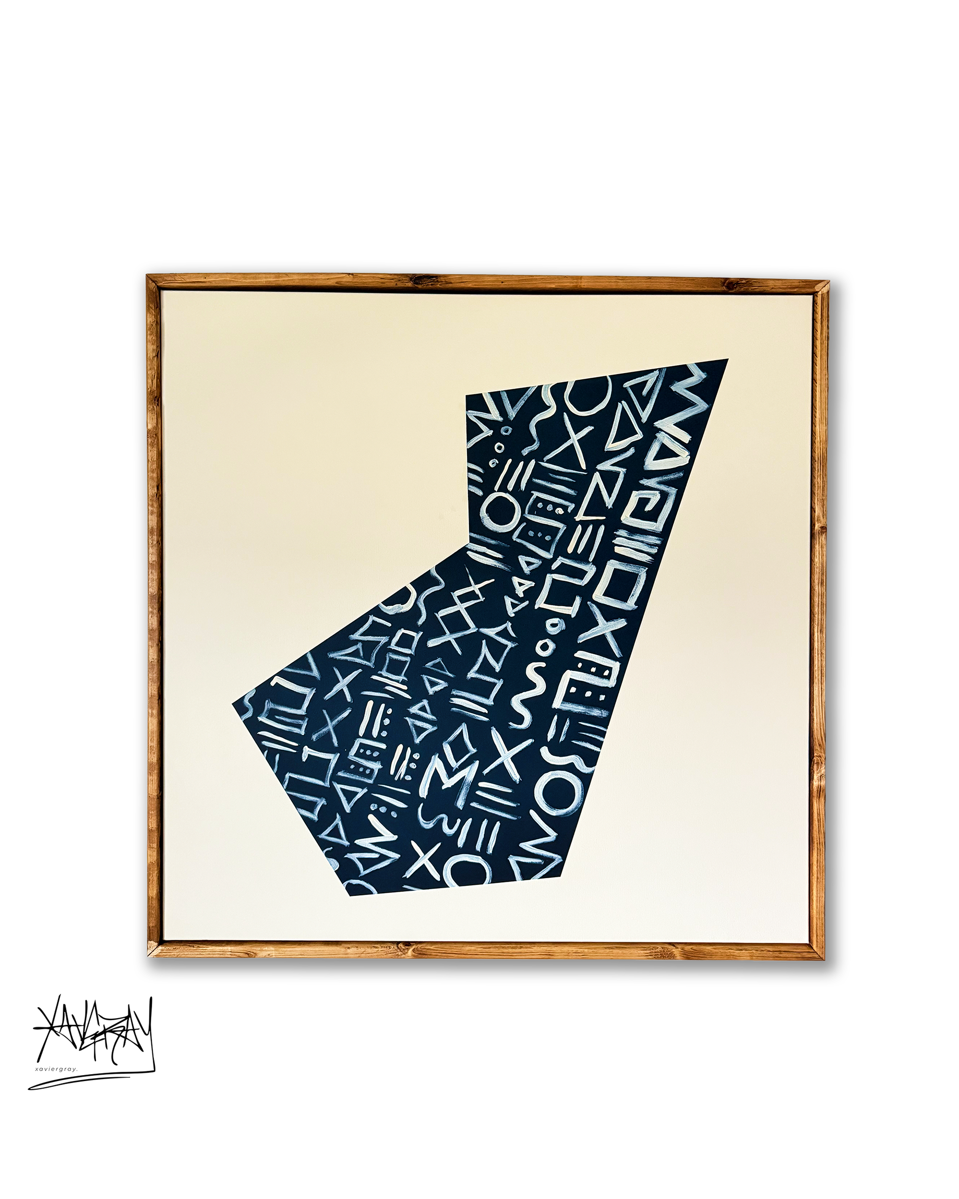 vessel. | 36"W x 36"H | Mixed Media | Hand Built frame