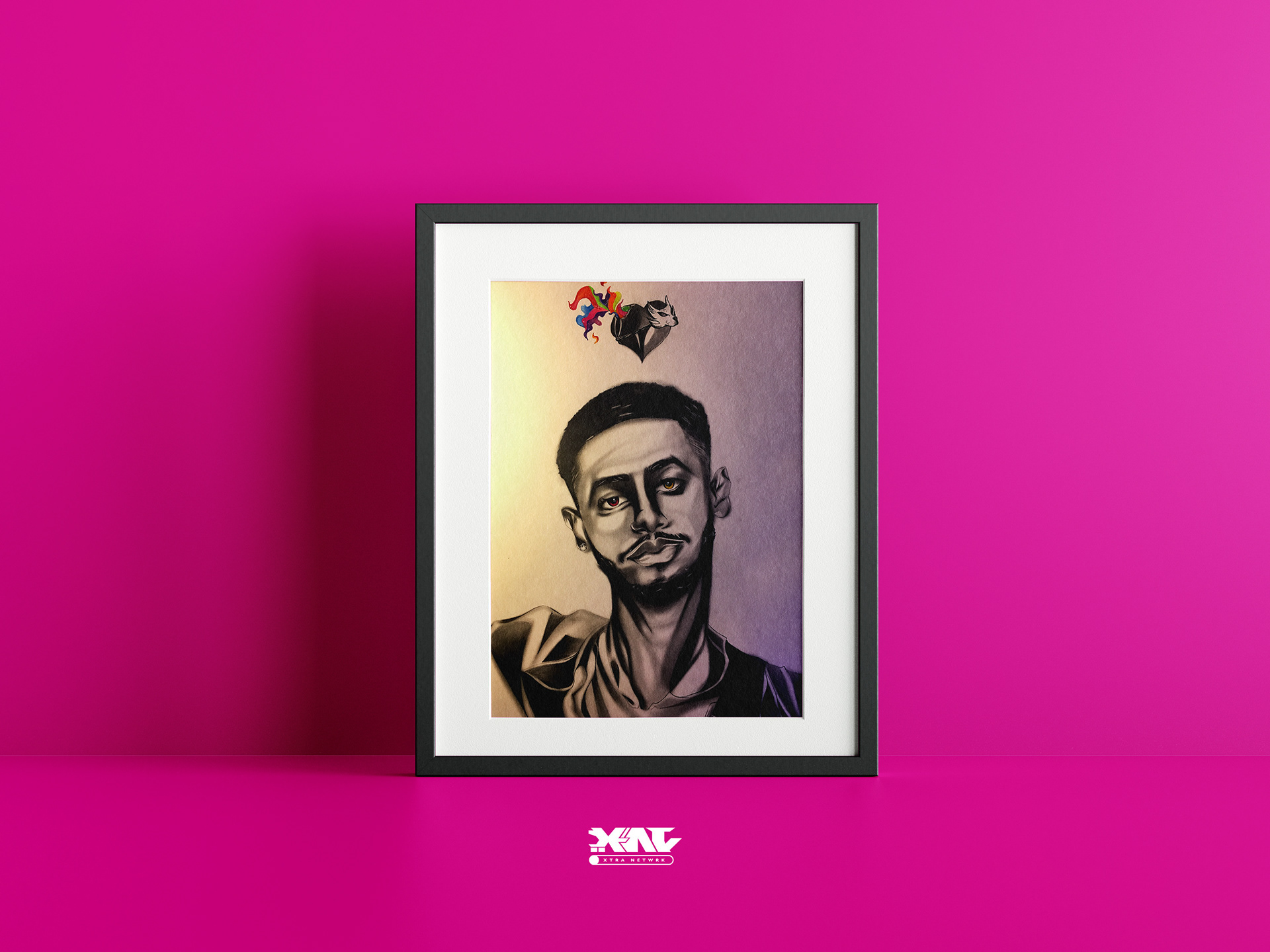 18in x 24inch - Graphite/Prisma color