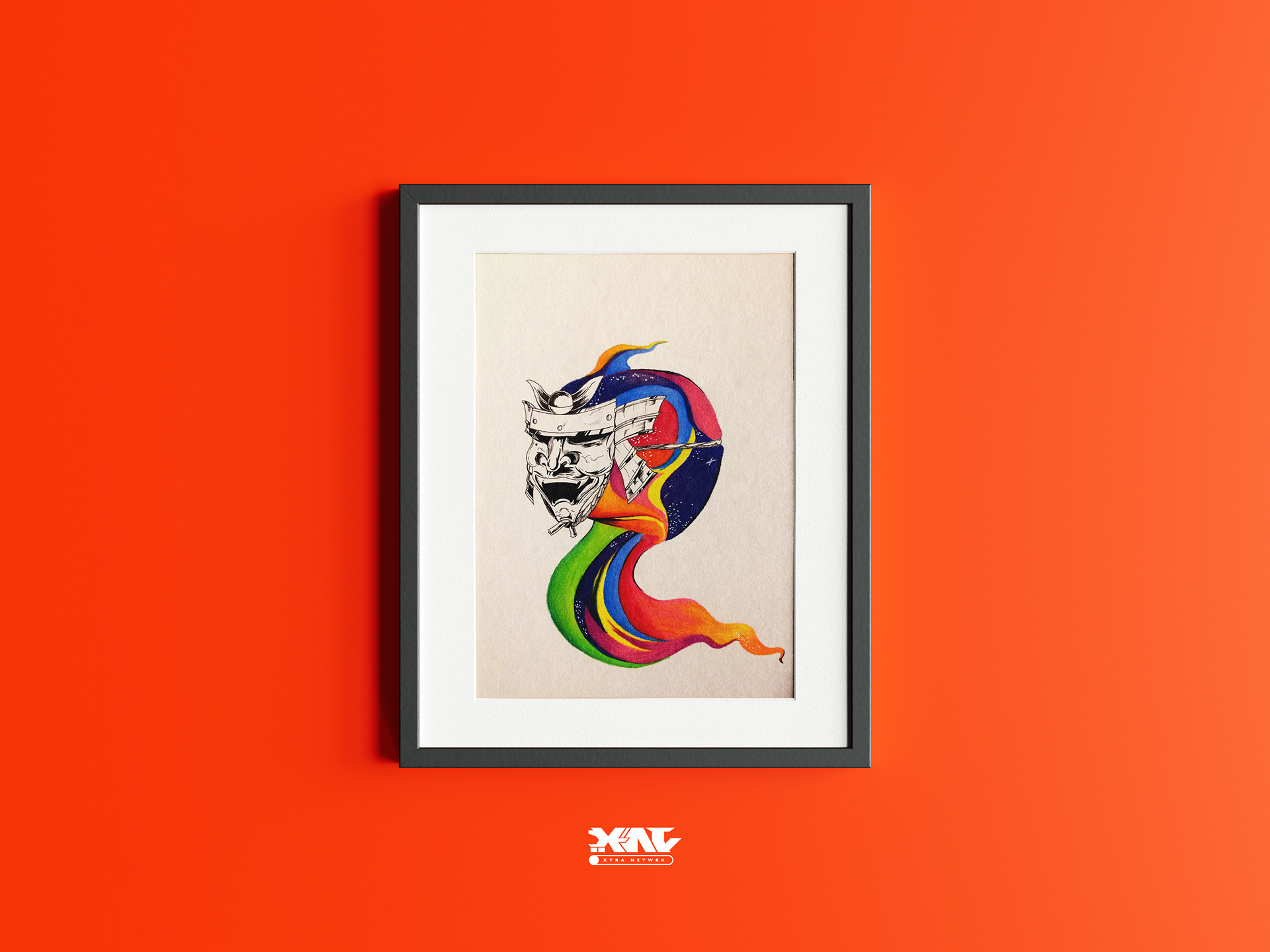 11in x 14inch - Pen & ink/Prisma color