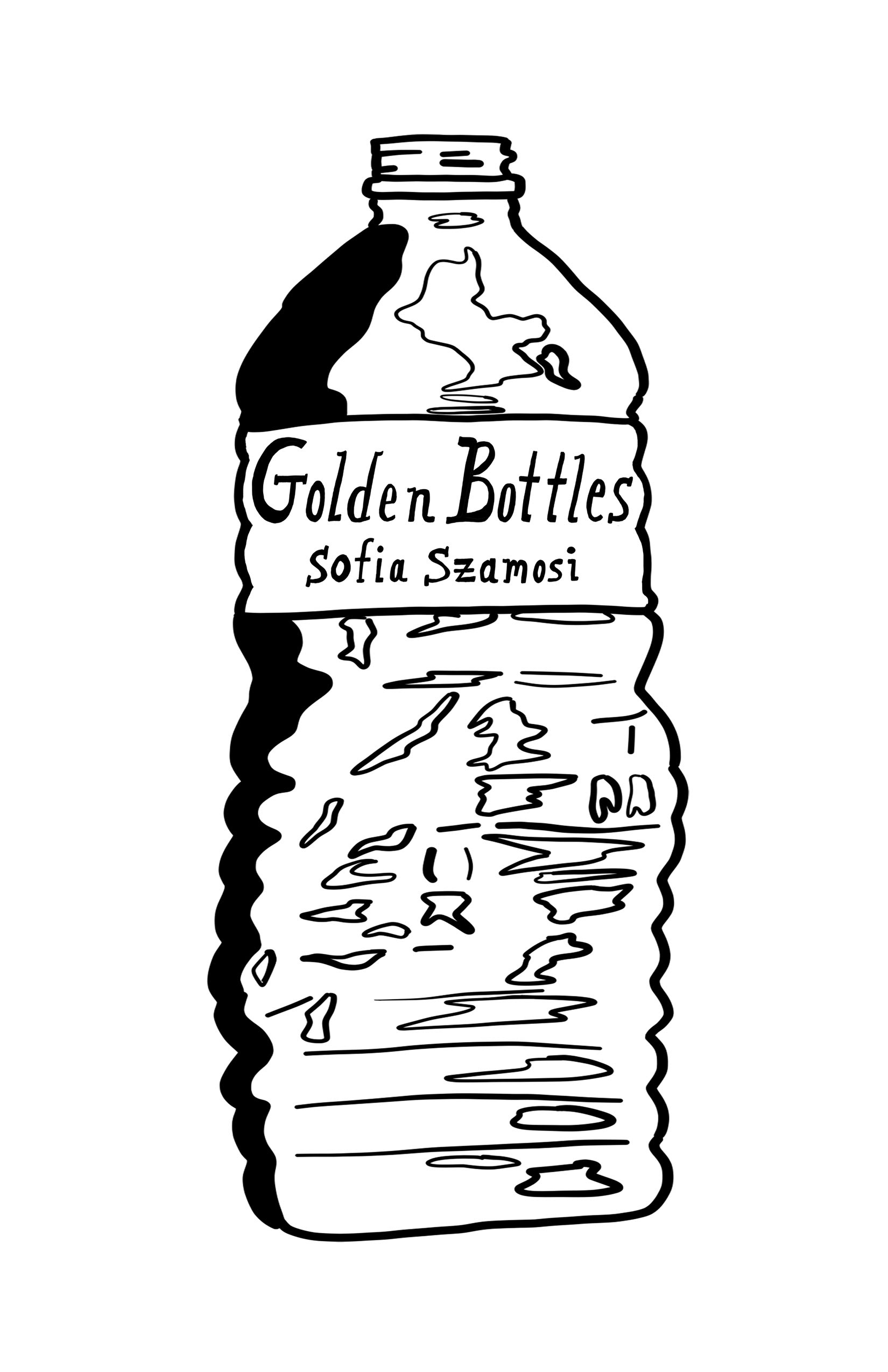 Golden Bottles, 2018 Edition of 10 18 Pages 5.5” x 8.5” Color laser prints of cell phone photos A collection of photos of plastic bottles filled with urine found on the streets of New York City over a two year period.