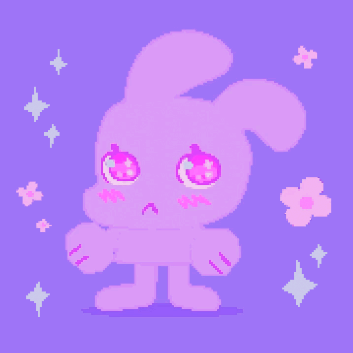 Purple Bun