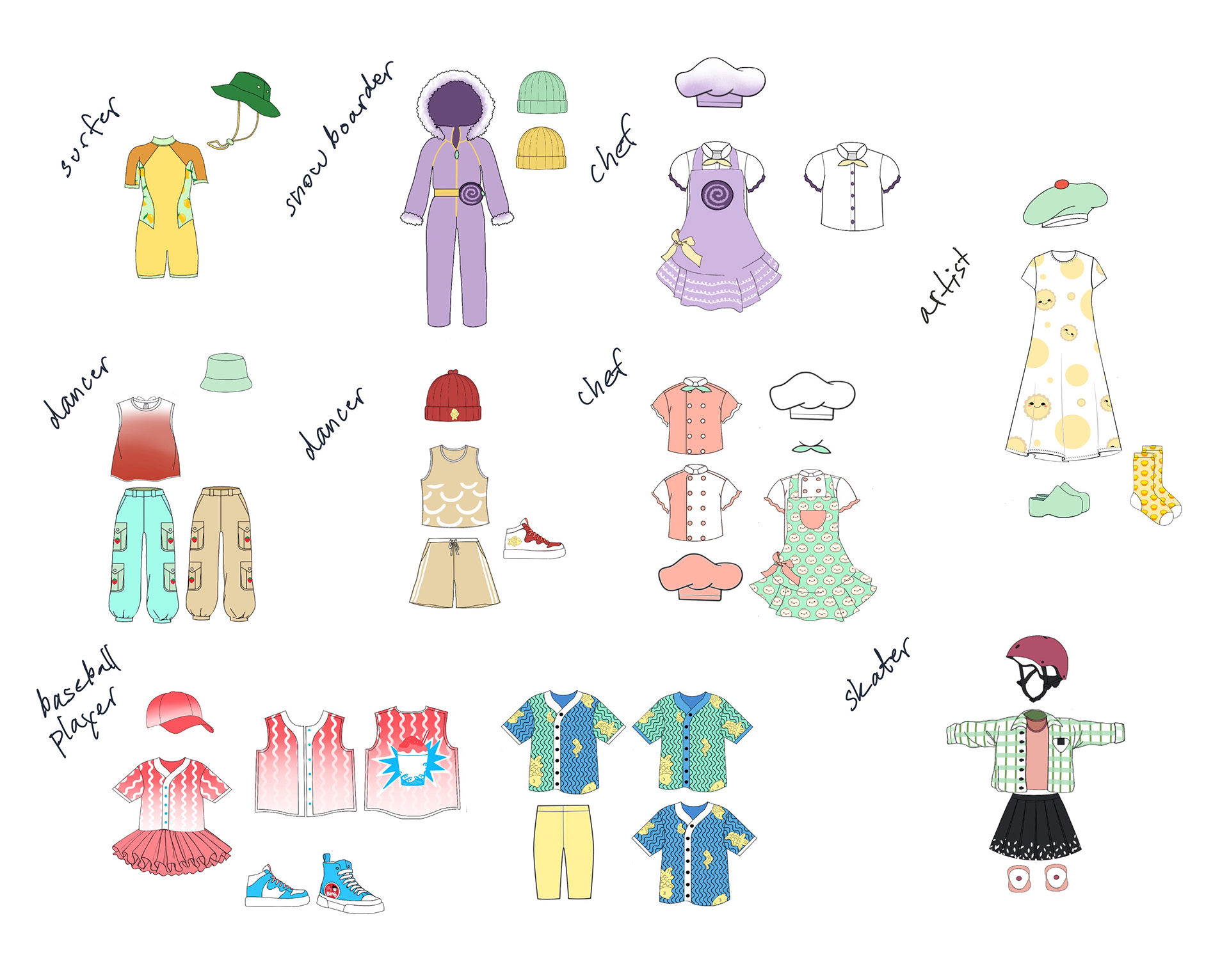 Early Fashion Designs