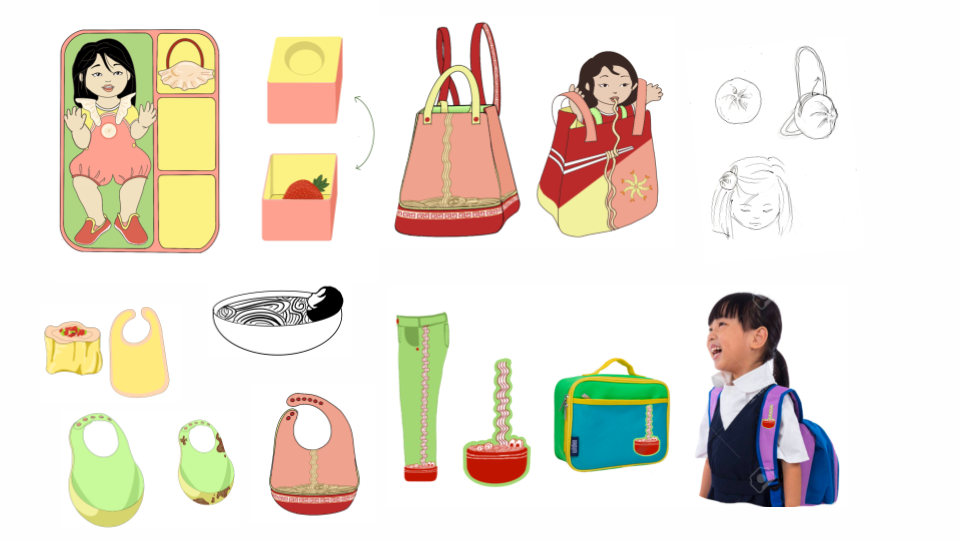 Packaging and accessory concepts for child and doll