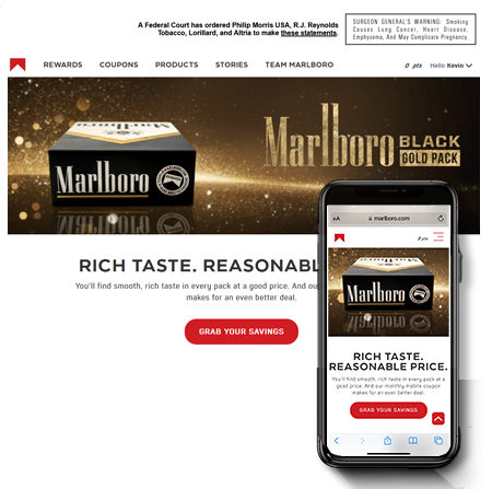 Marlboro.com 2024