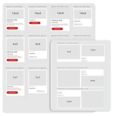 Component Library Screenshots