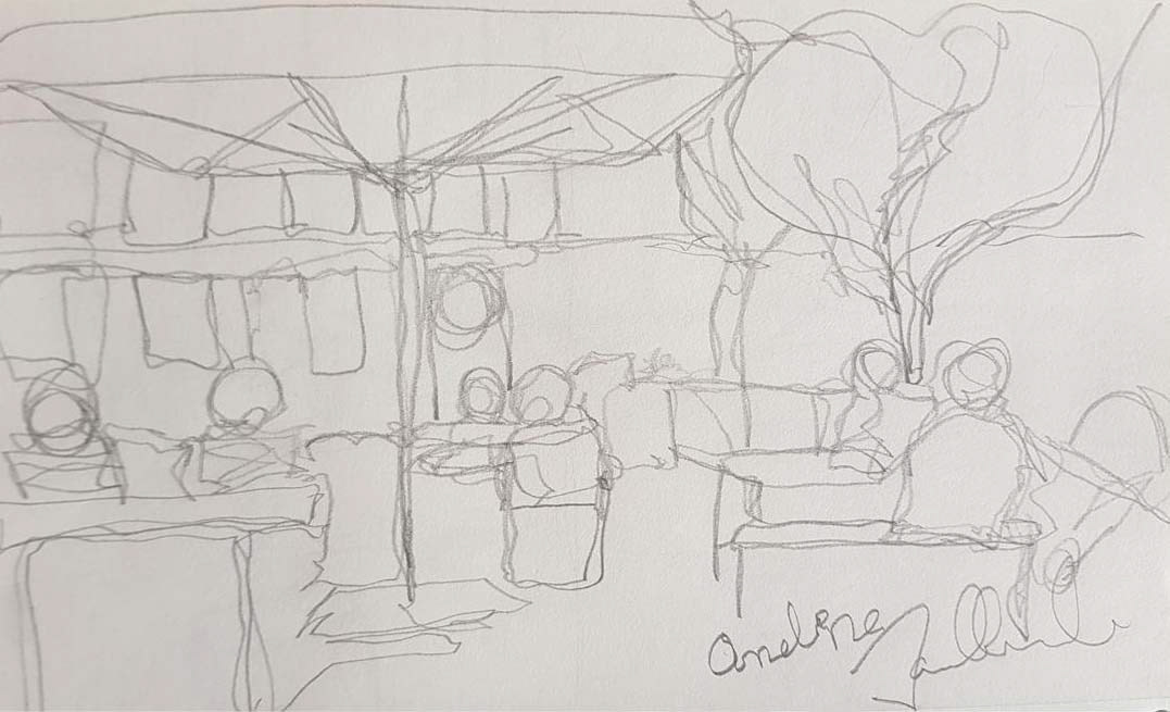 ONELINE - 14,8 cm x 21,0 cm - Bleistift