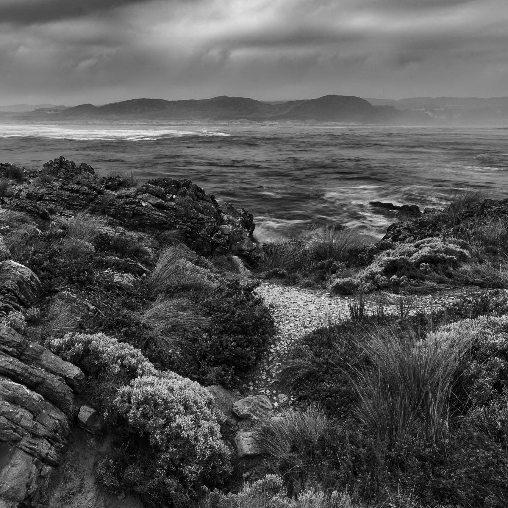 Tasmanian west coast storm