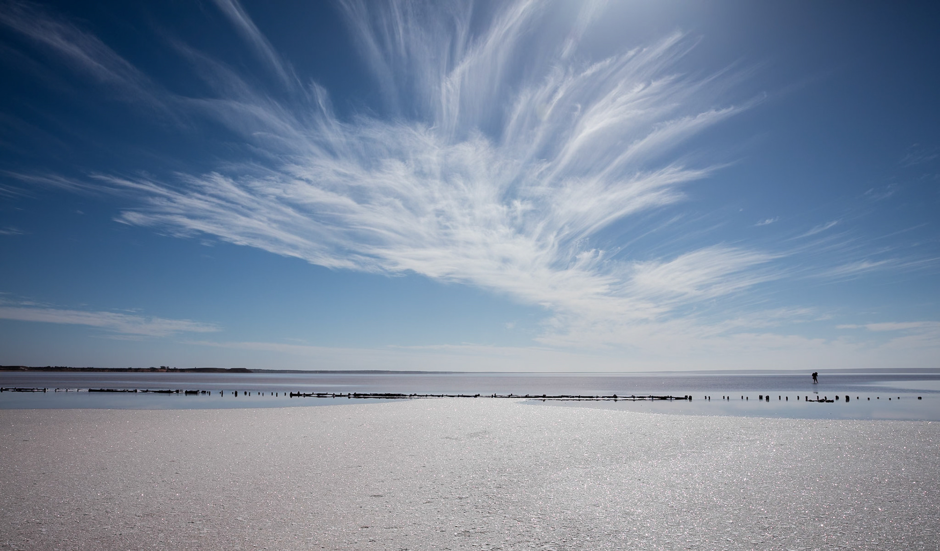 Lake Hart - Salts and sky