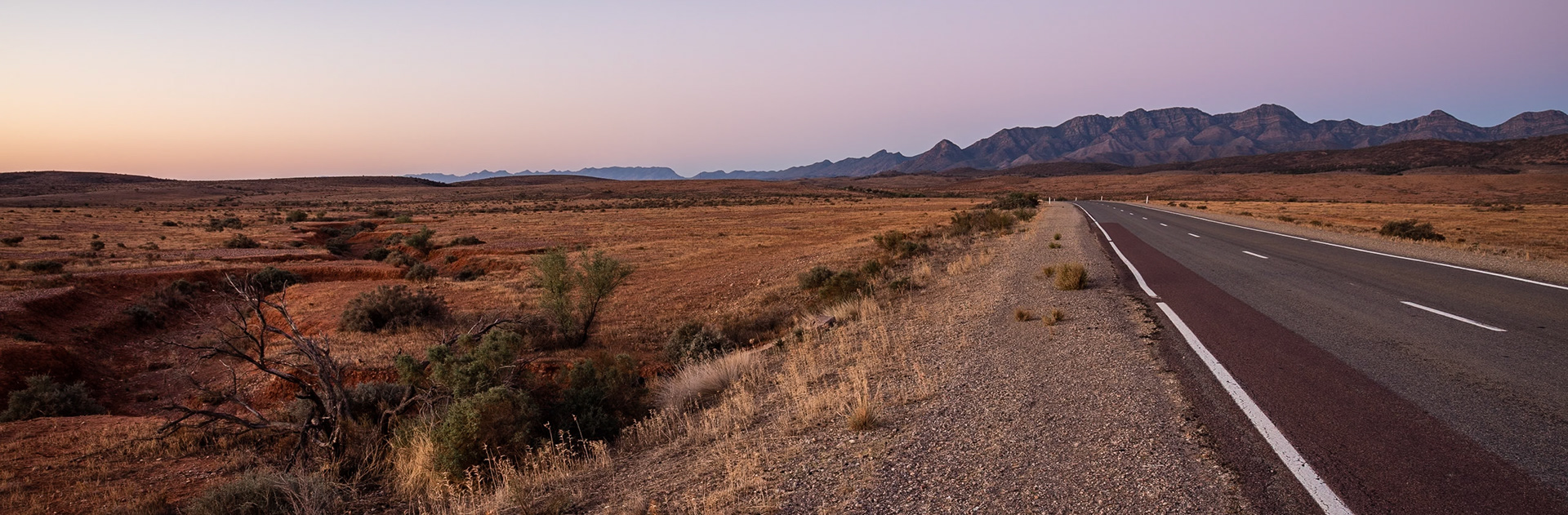 Flinders Ranges twilight