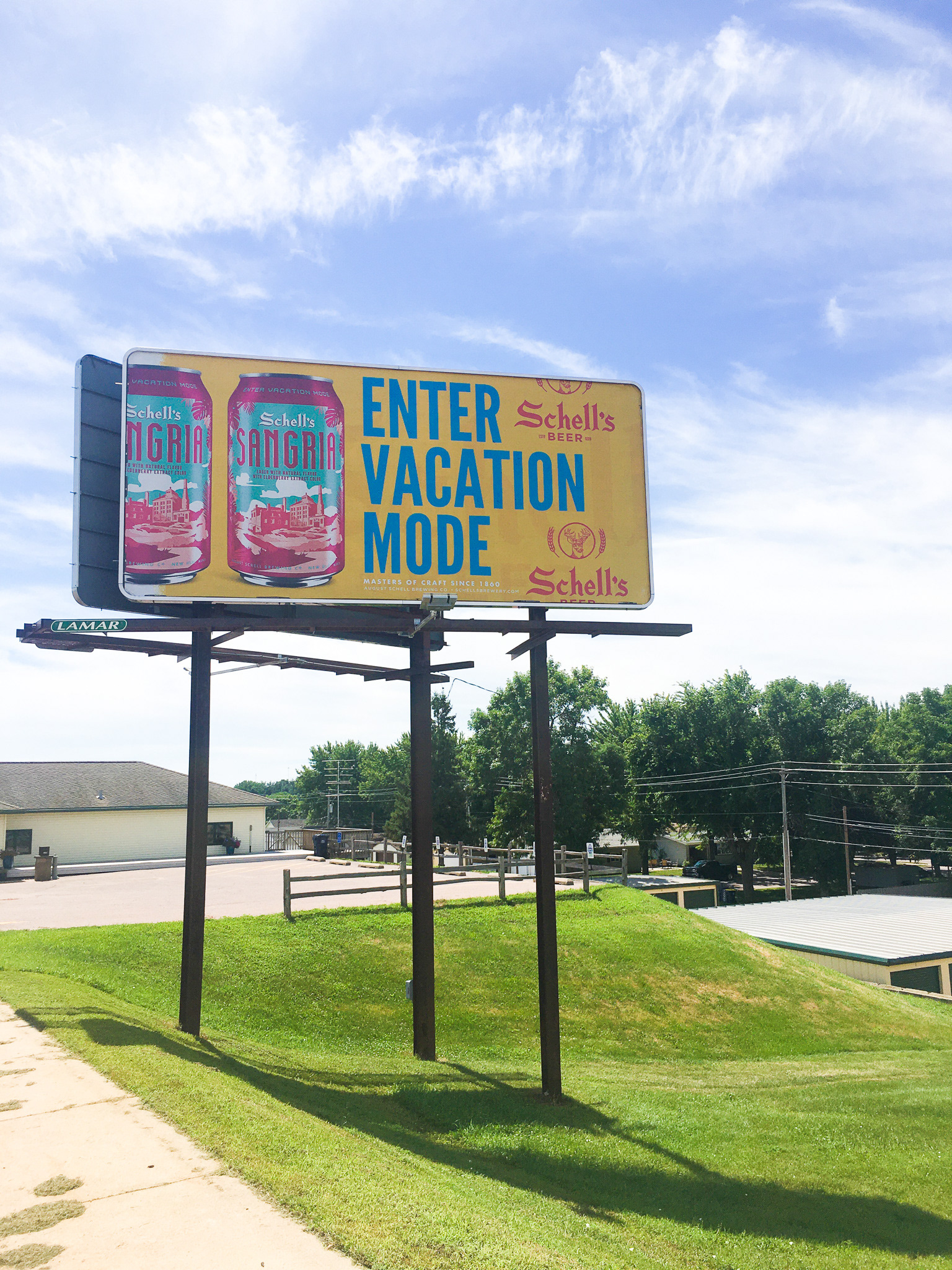 Billboard design that made it to production