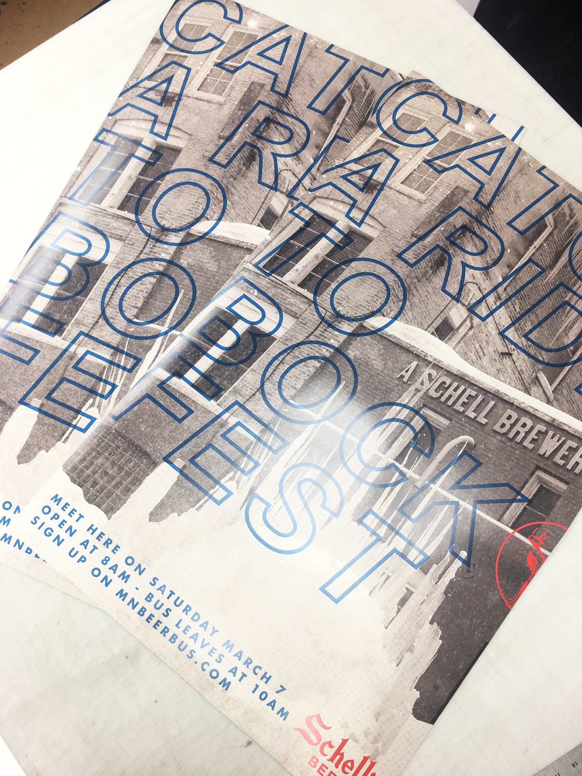Bock Fest event posters