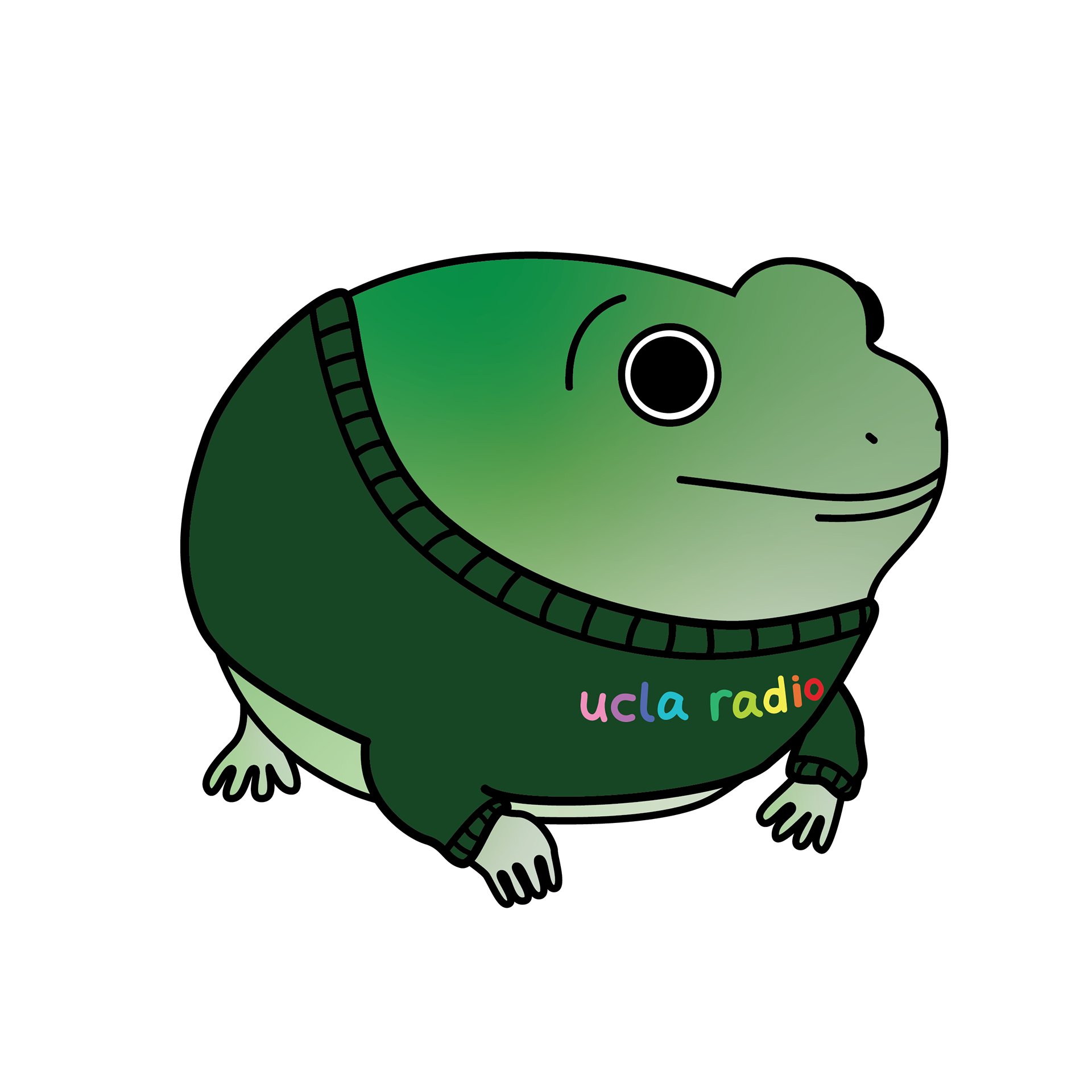 UCLA Radio x Duffl Sticker