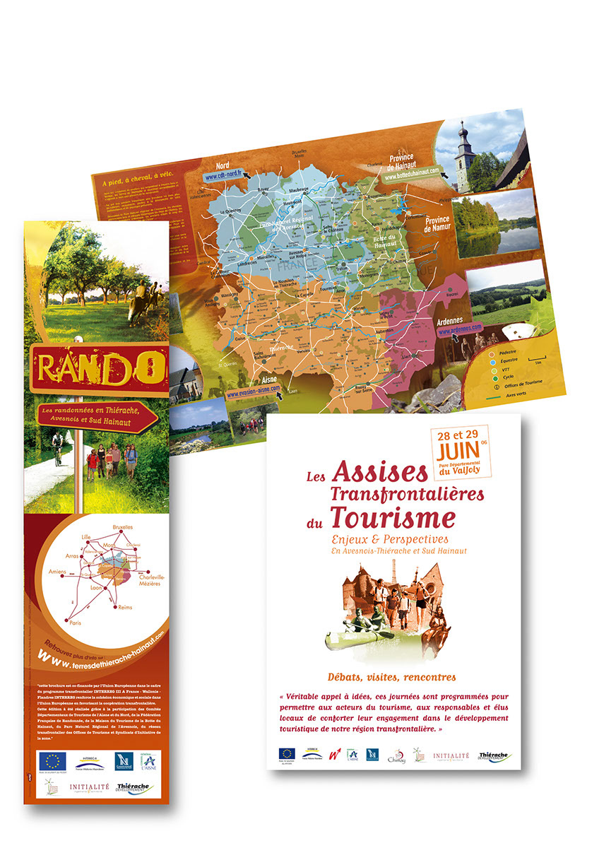 Créa dépliant touristique