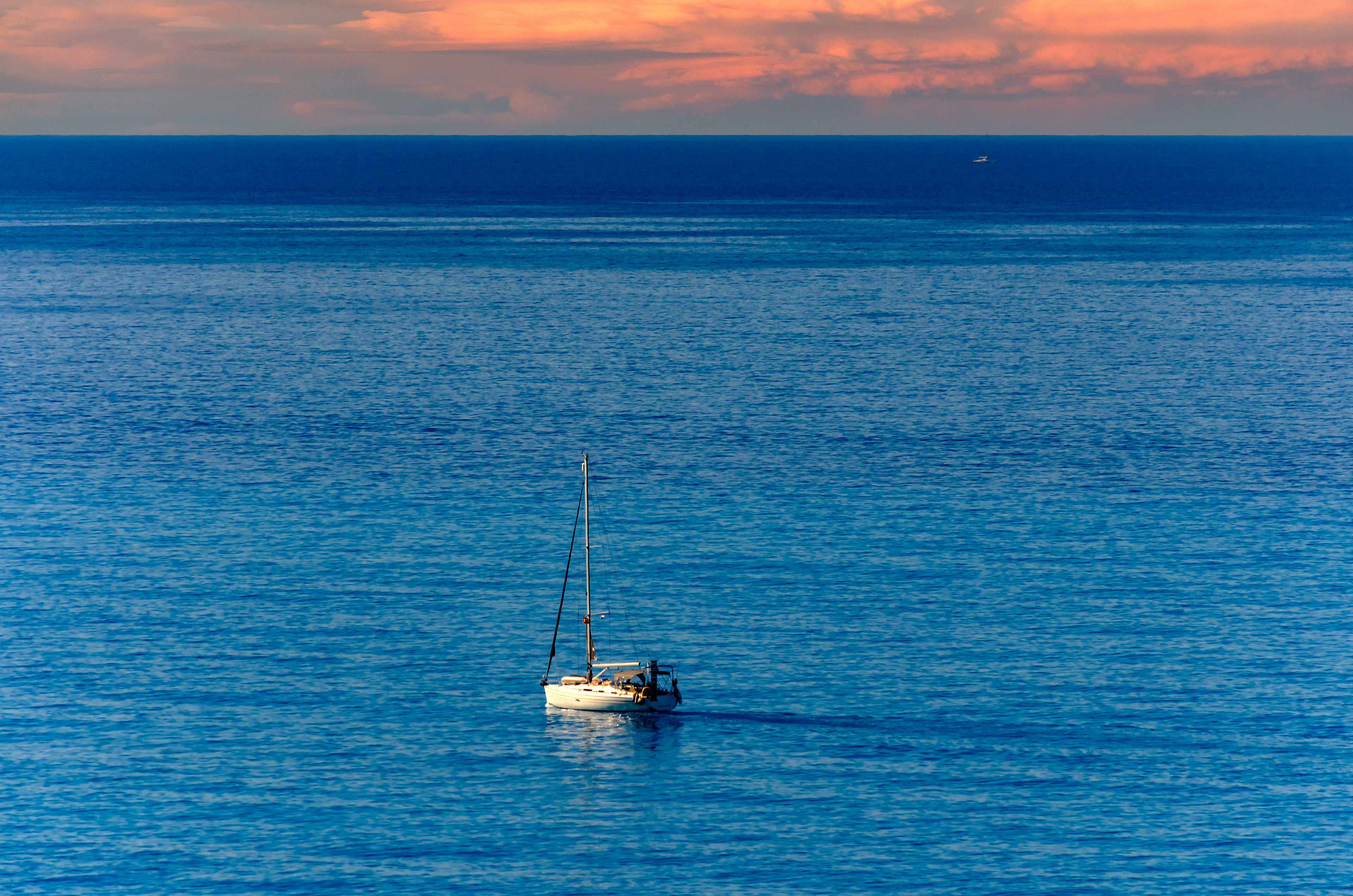 Out in the sea near Kathisma Beach, Lefkada.