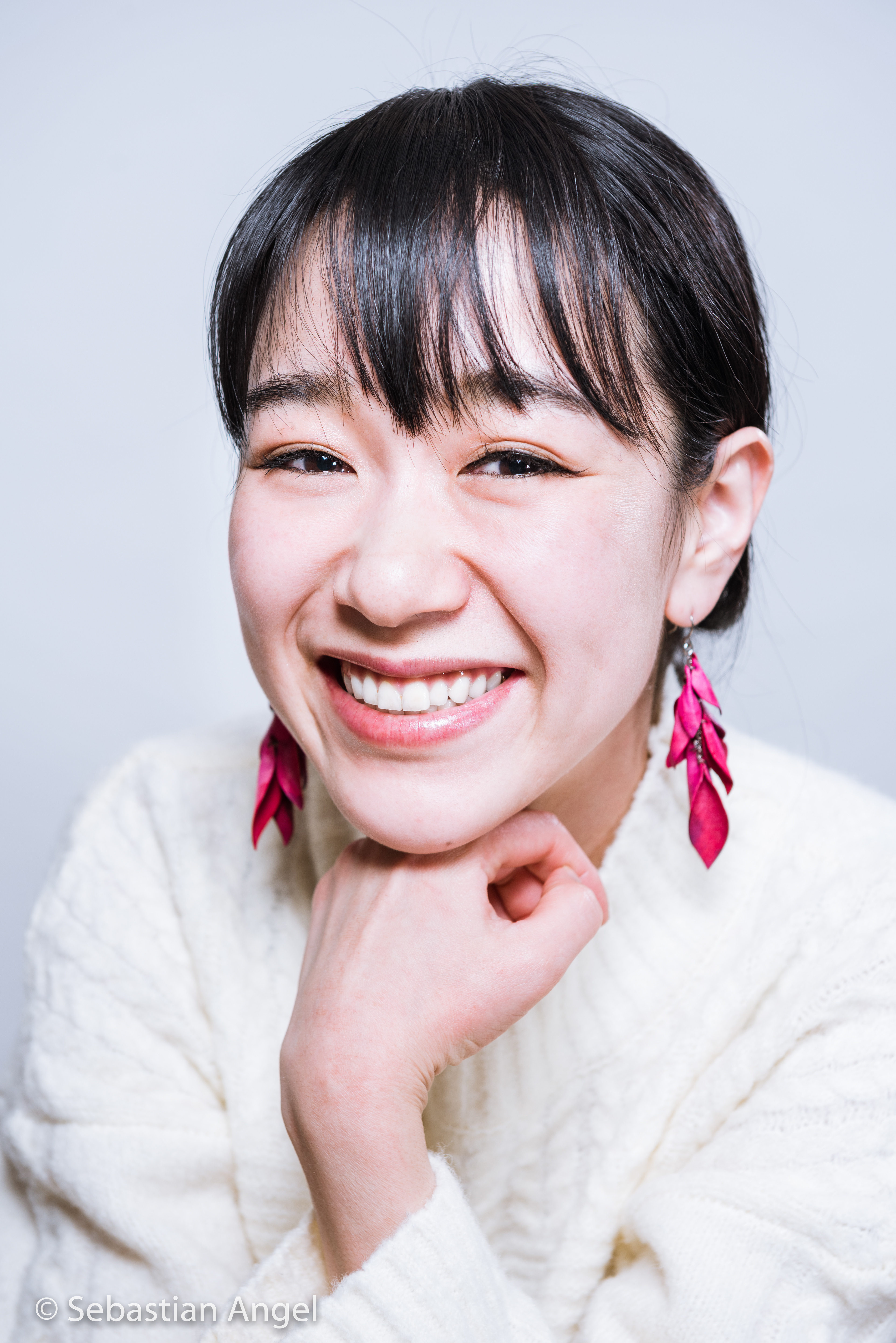 Portrait of leather accesary designer, Minami Yoshi.