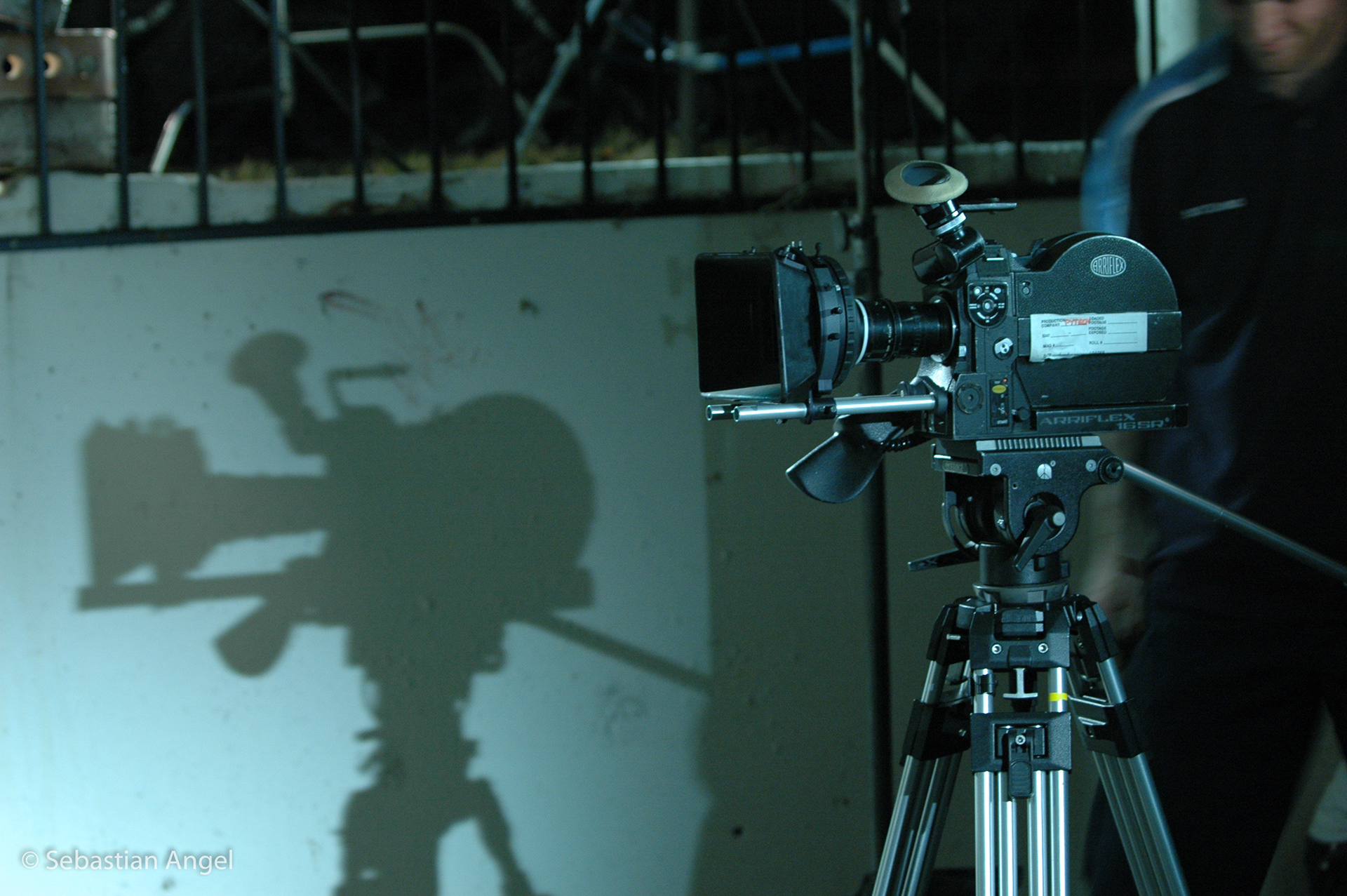 Our 16mm film camera, Arriflex 16SR.