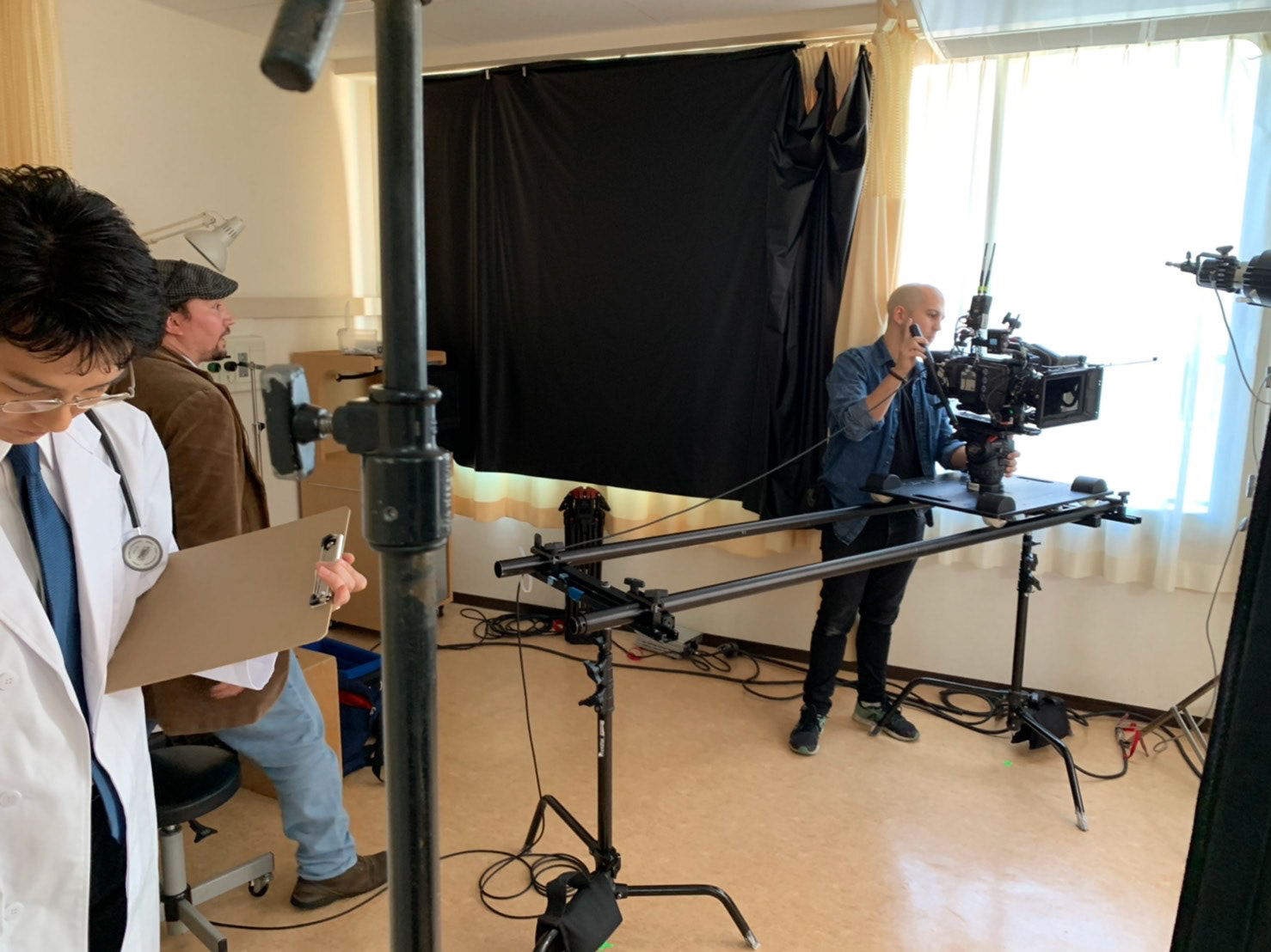 Arri Amira on Dolly. 