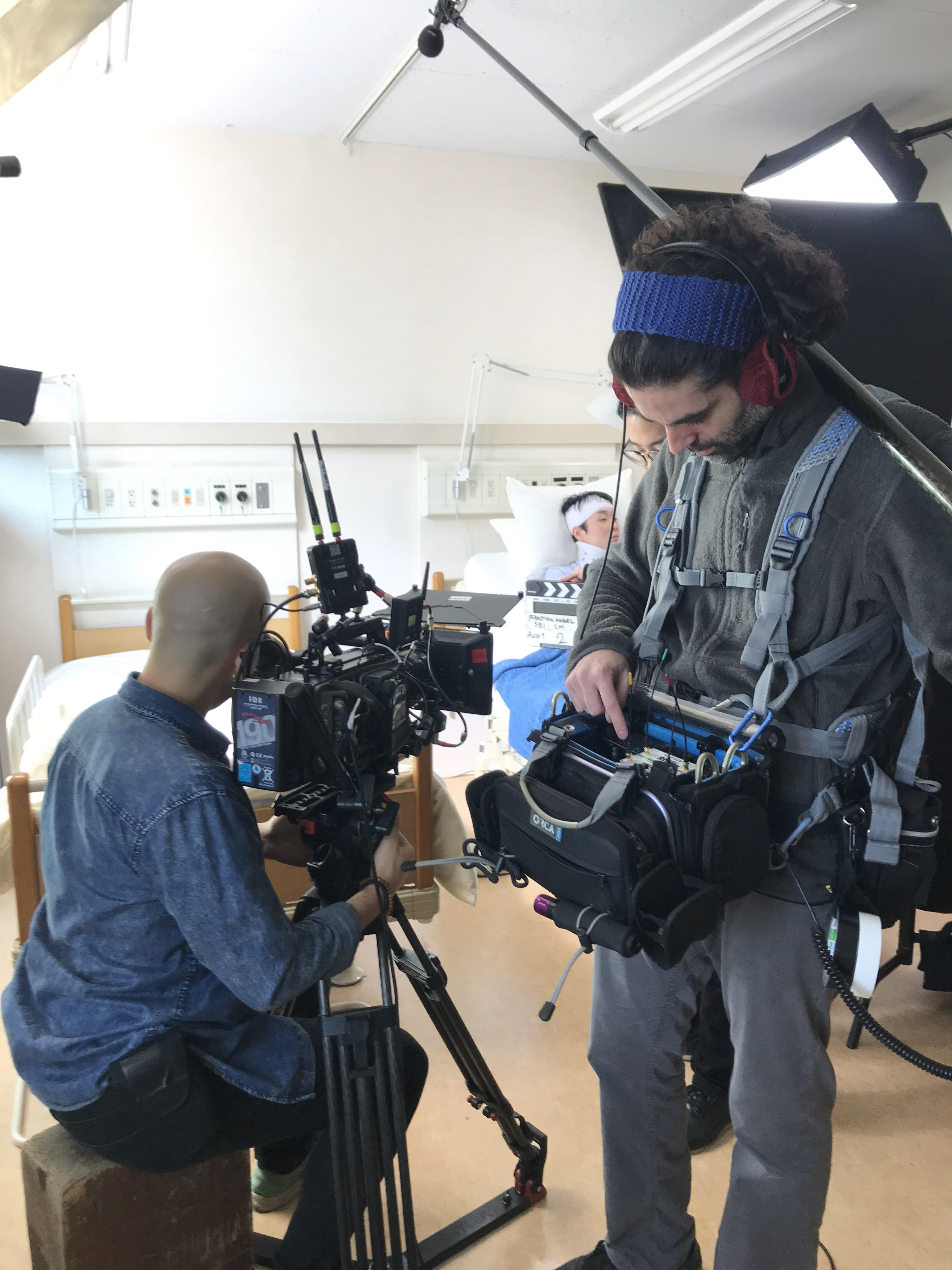 Sound Mixer Edan Mason.