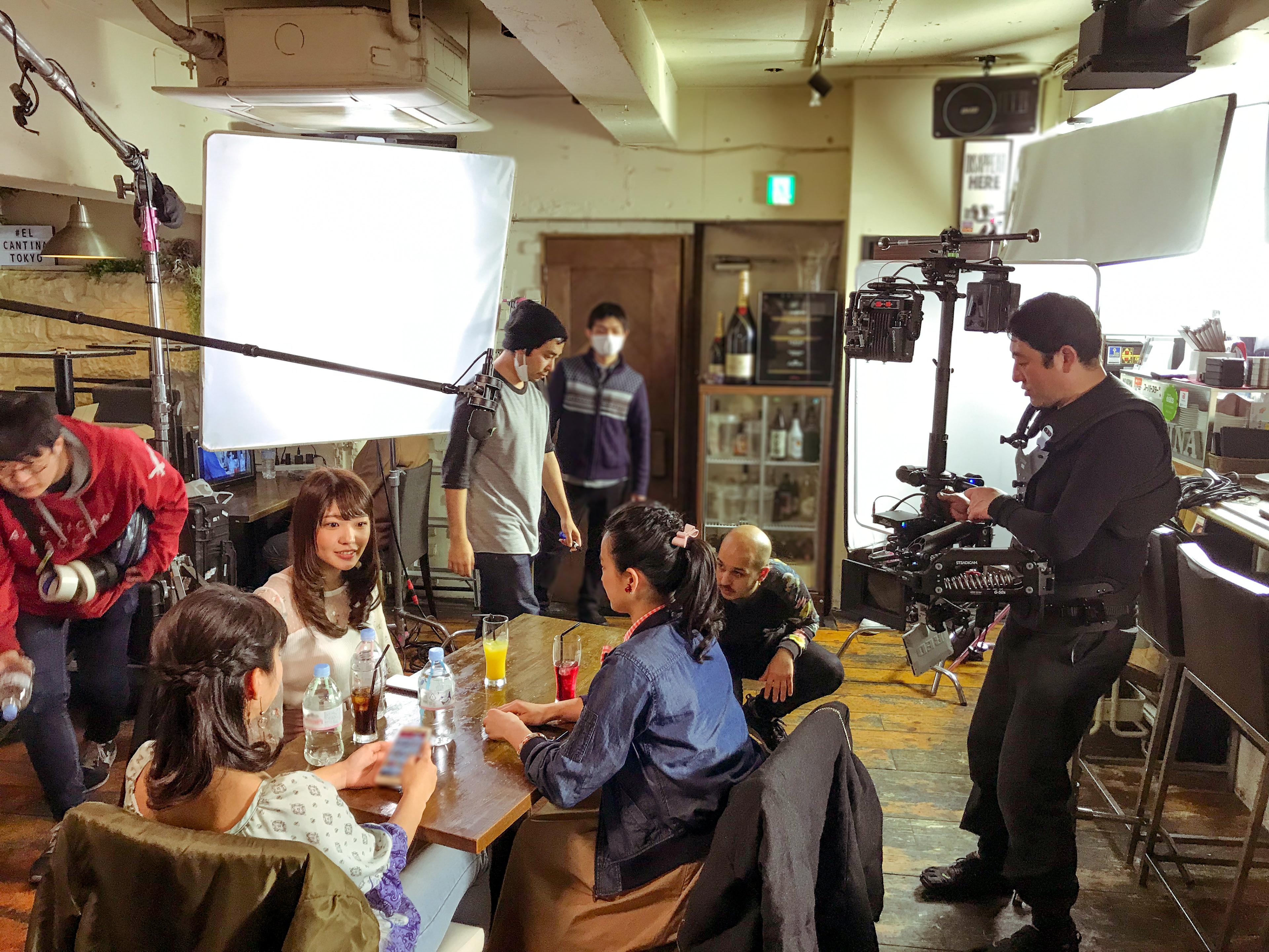 Setting up the next shot