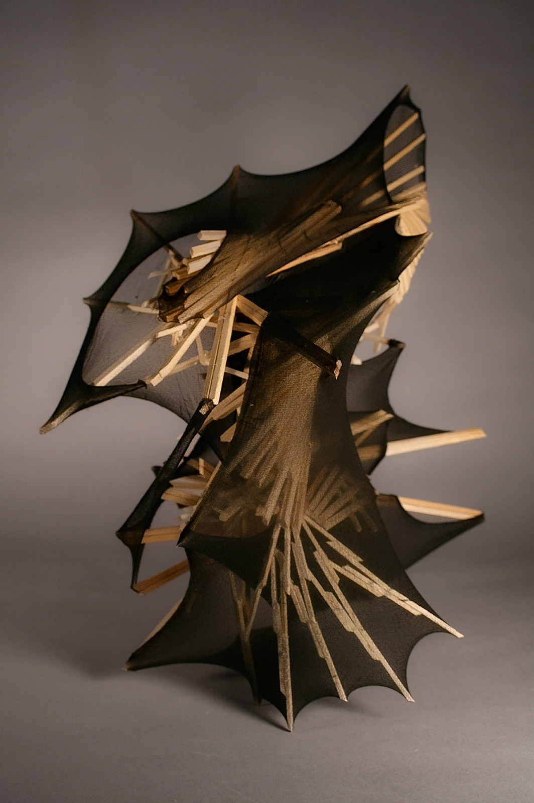 3D I - Wood & Nylon structure 