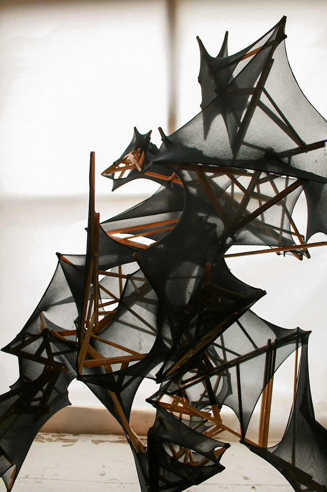 3D I - Wood & Nylon structure 