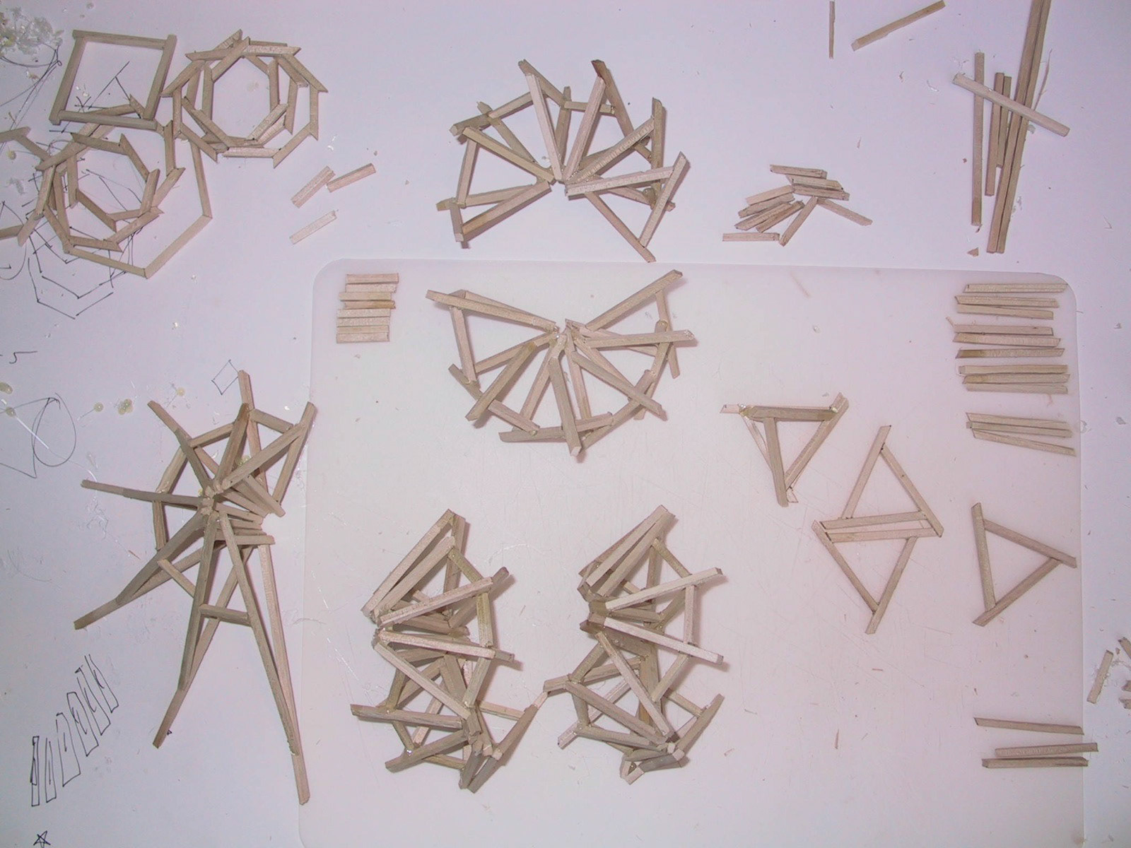 3D I - Wood & Nylon structure 