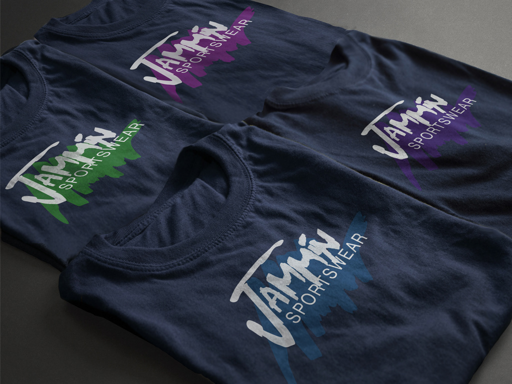 Jammin Sportswear T-shirt Logos