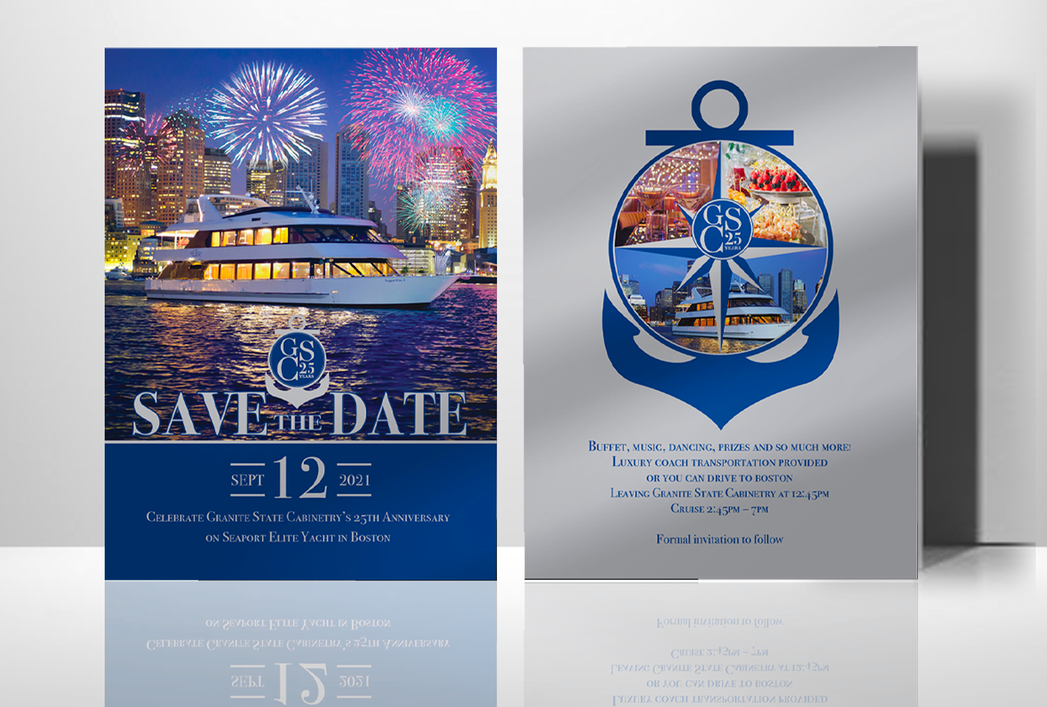 VIP cruise event save-the-date