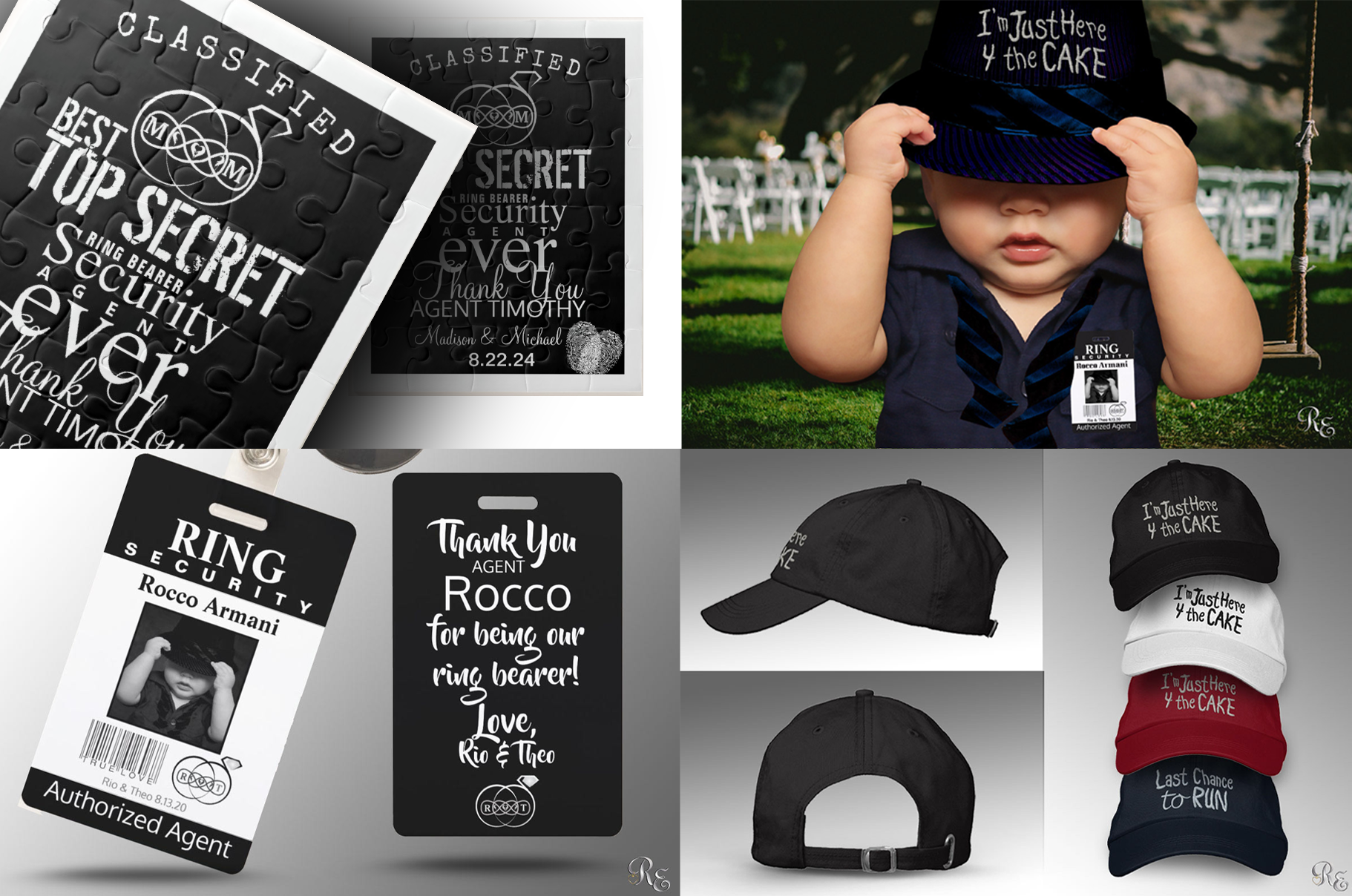 Express gratitude with Ring Bearer Security Agent Thank You Gifts!