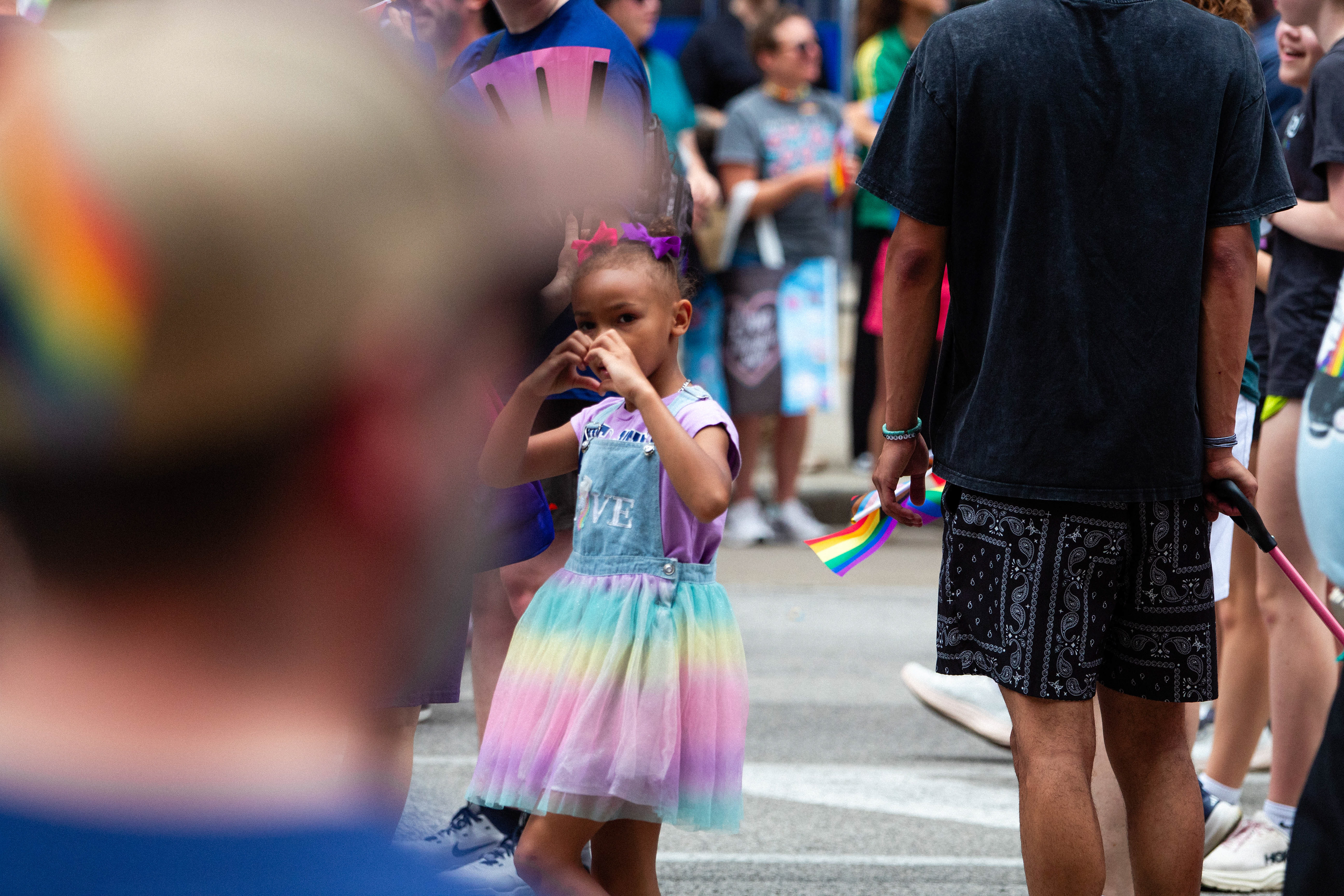 Cleveland Pride: Hand Heart - DSLR - 060626