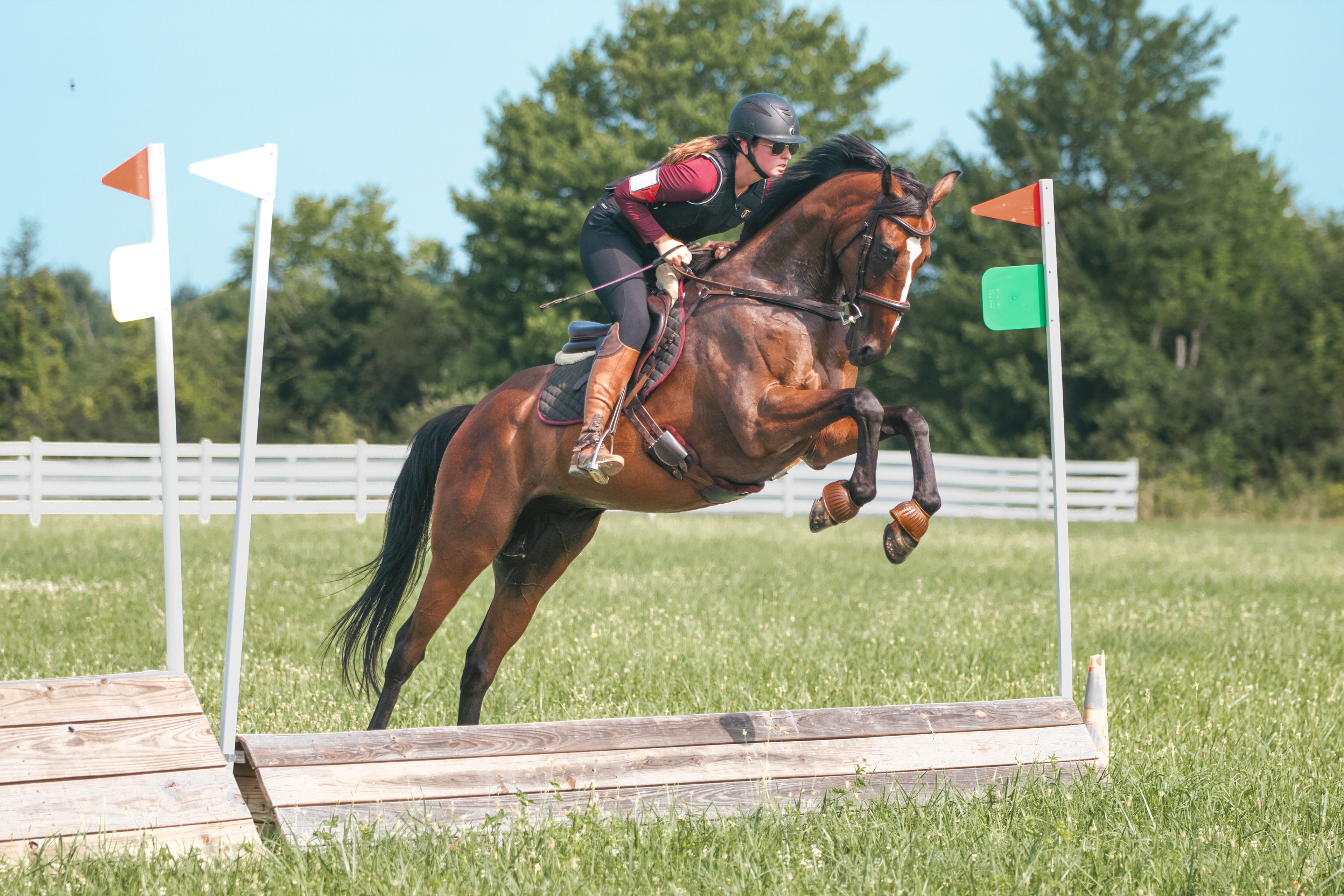XC Schooling: Maddie and Whiskey 02 - DSLR - 07/13/24