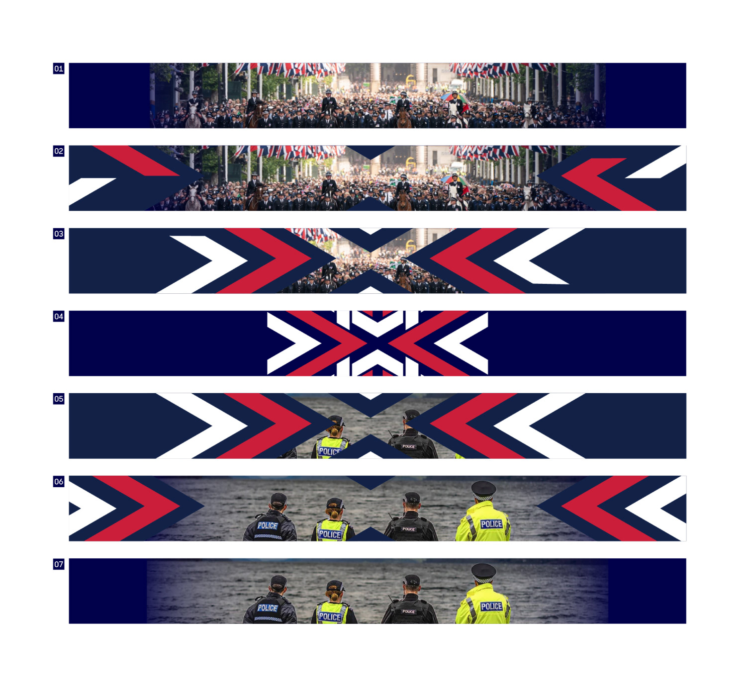 Transition style frame 