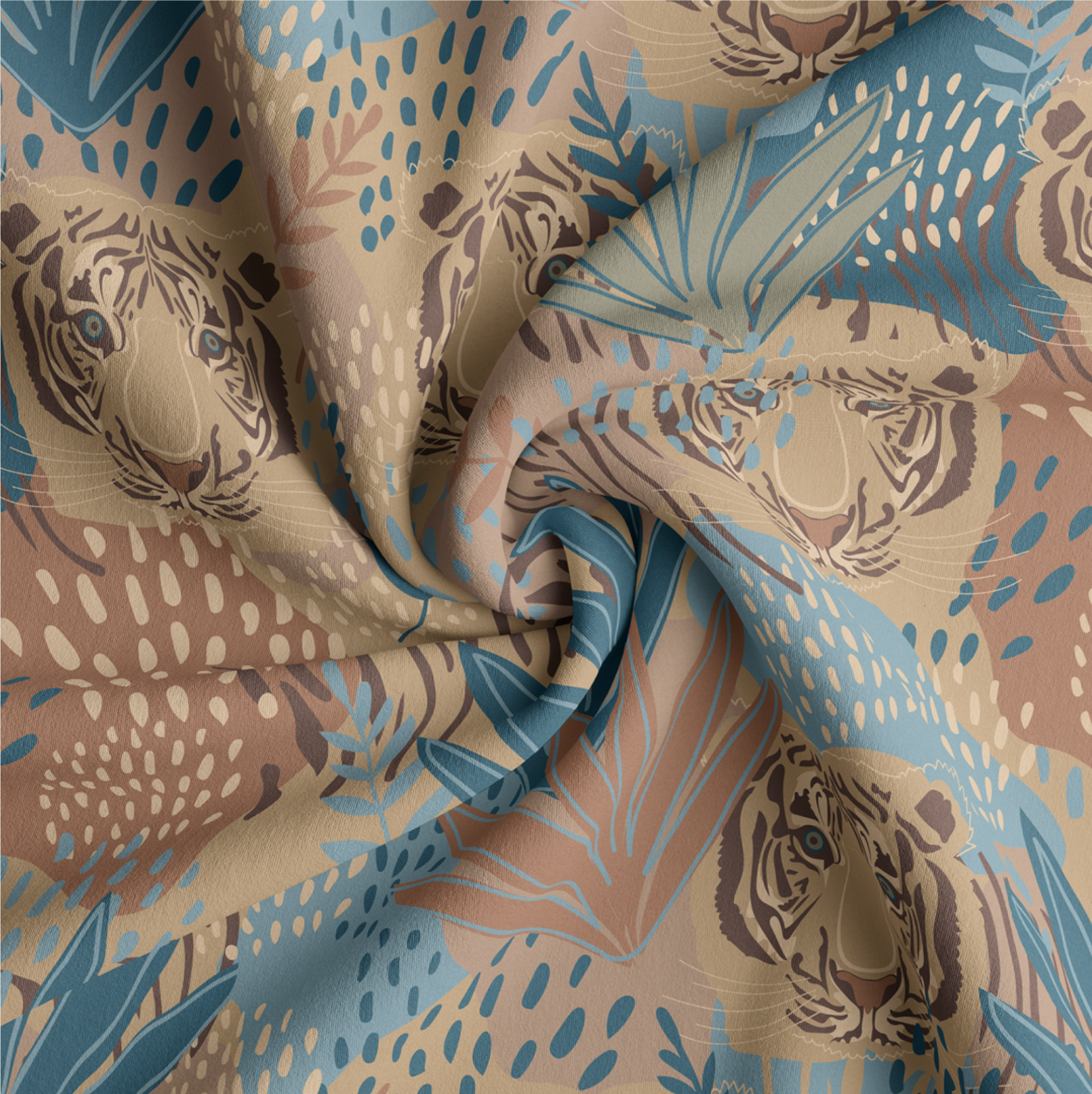 Fabric Design Mocha Mousse