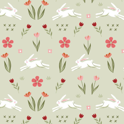 Happy Easter kollection Pattern 2 mint